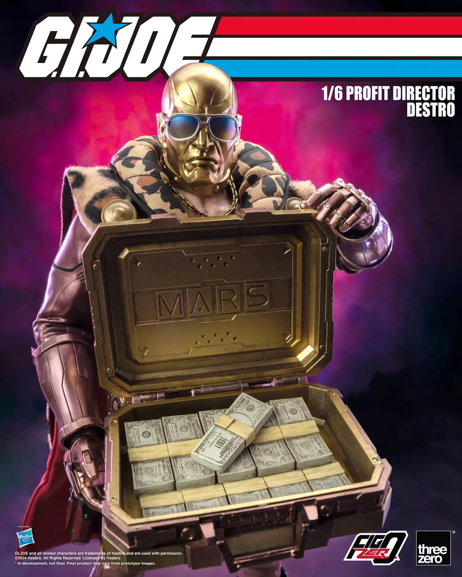 G.I. Joe FigZero 1/6 Profit Director Destro image 10