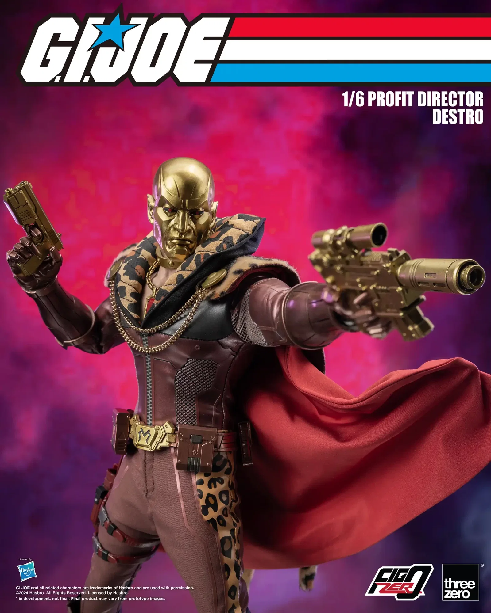 G.I. Joe FigZero 1/6 Profit Director Destro image 5
