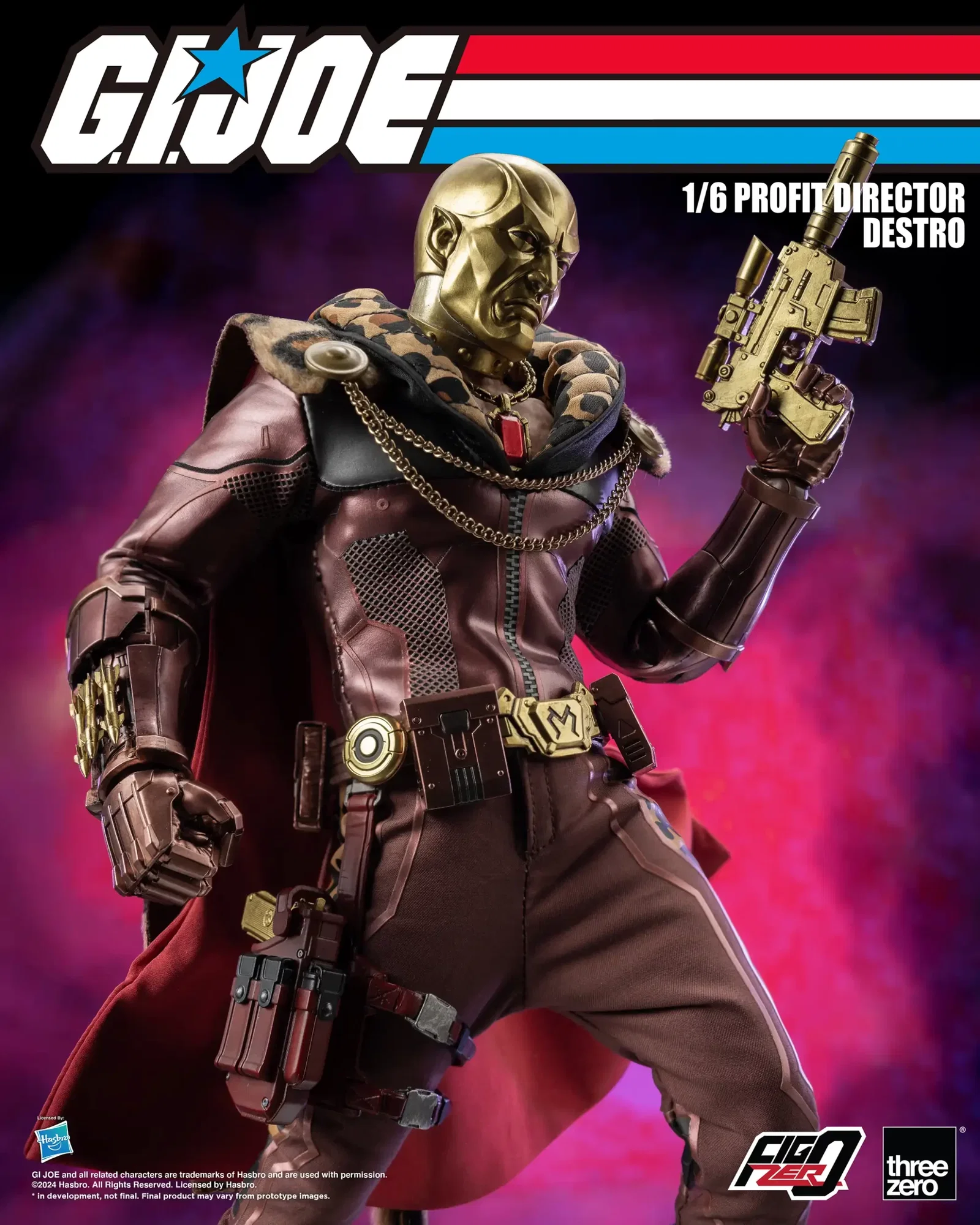 G.I. Joe FigZero 1/6 Profit Director Destro image 6
