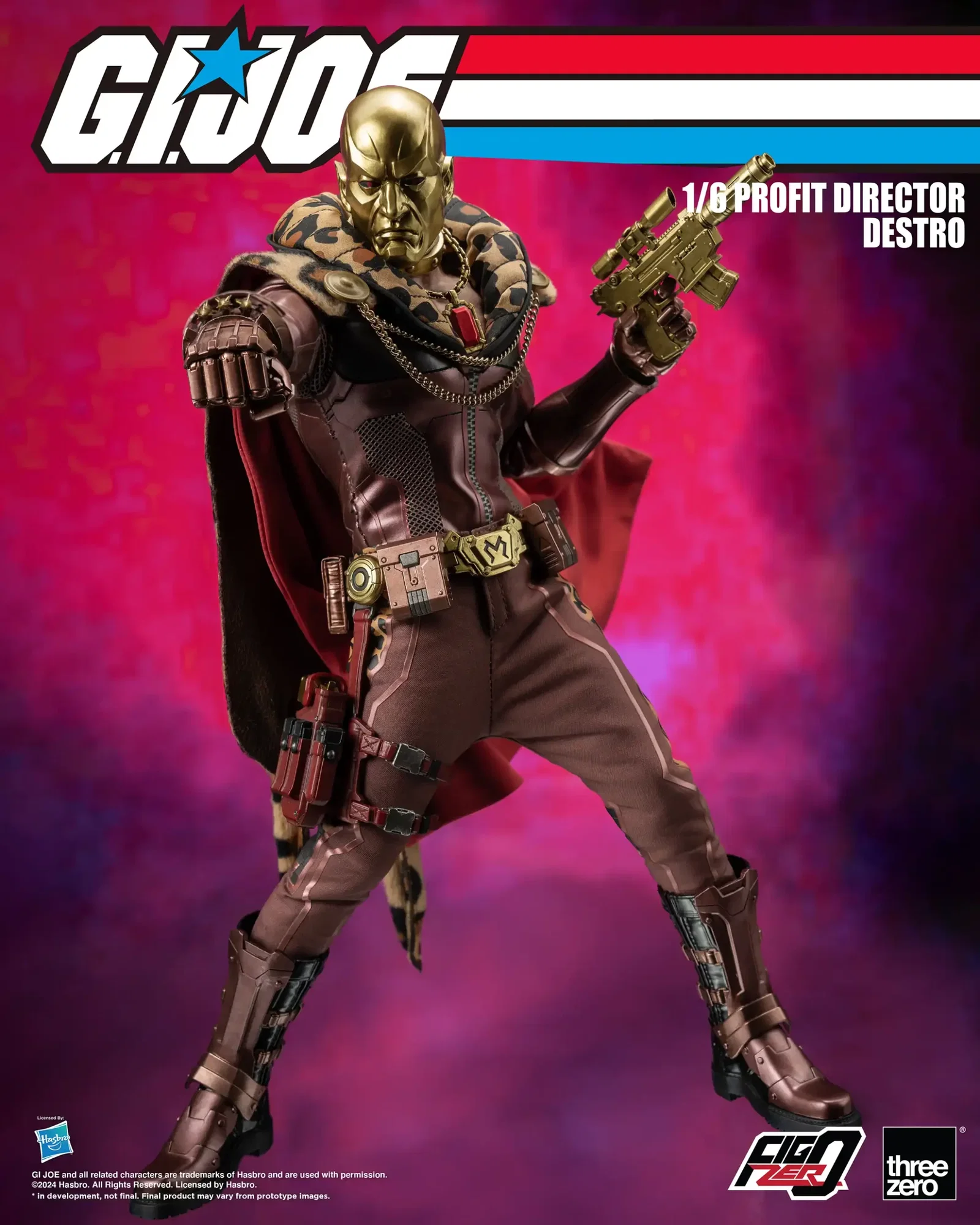 G.I. Joe FigZero 1/6 Profit Director Destro image 7