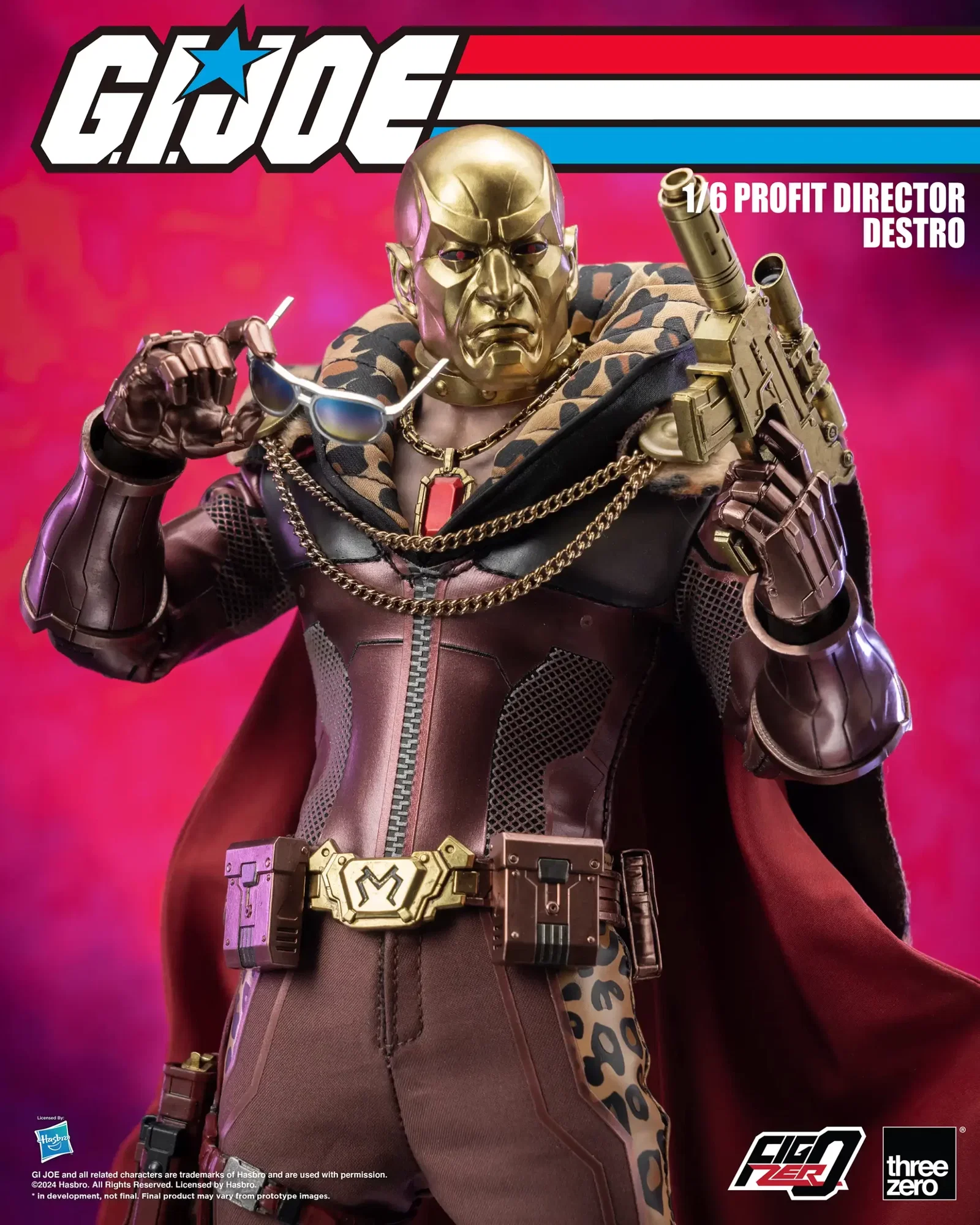 G.I. Joe FigZero 1/6 Profit Director Destro image 8