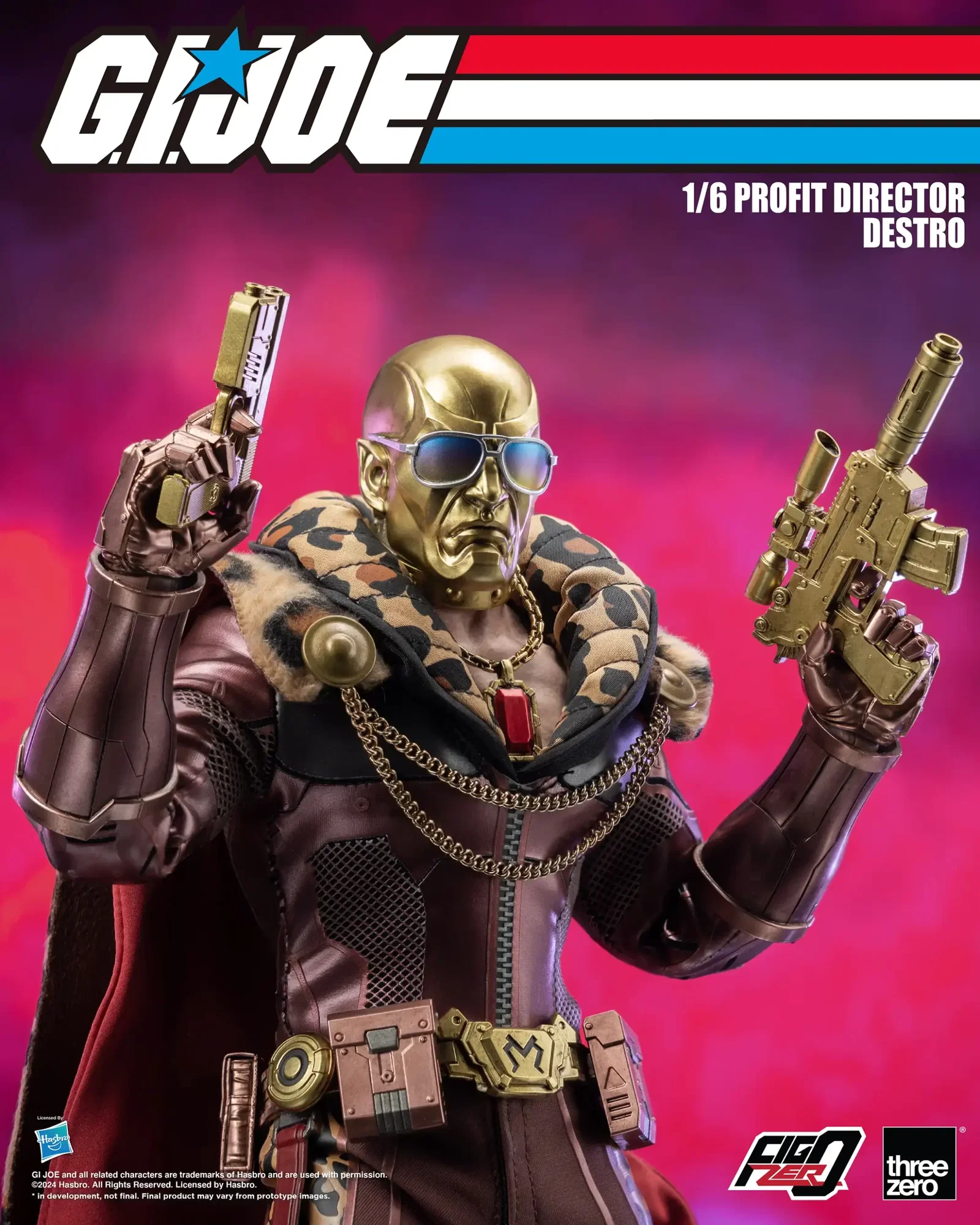 G.I. Joe FigZero 1/6 Profit Director Destro image 9