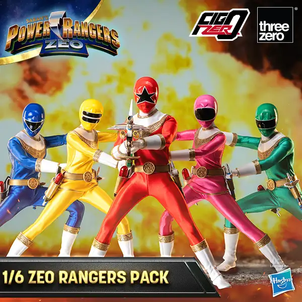 Power Rangers Zeo FigZero 1/6 Zeo Power Rangers Pack image 1
