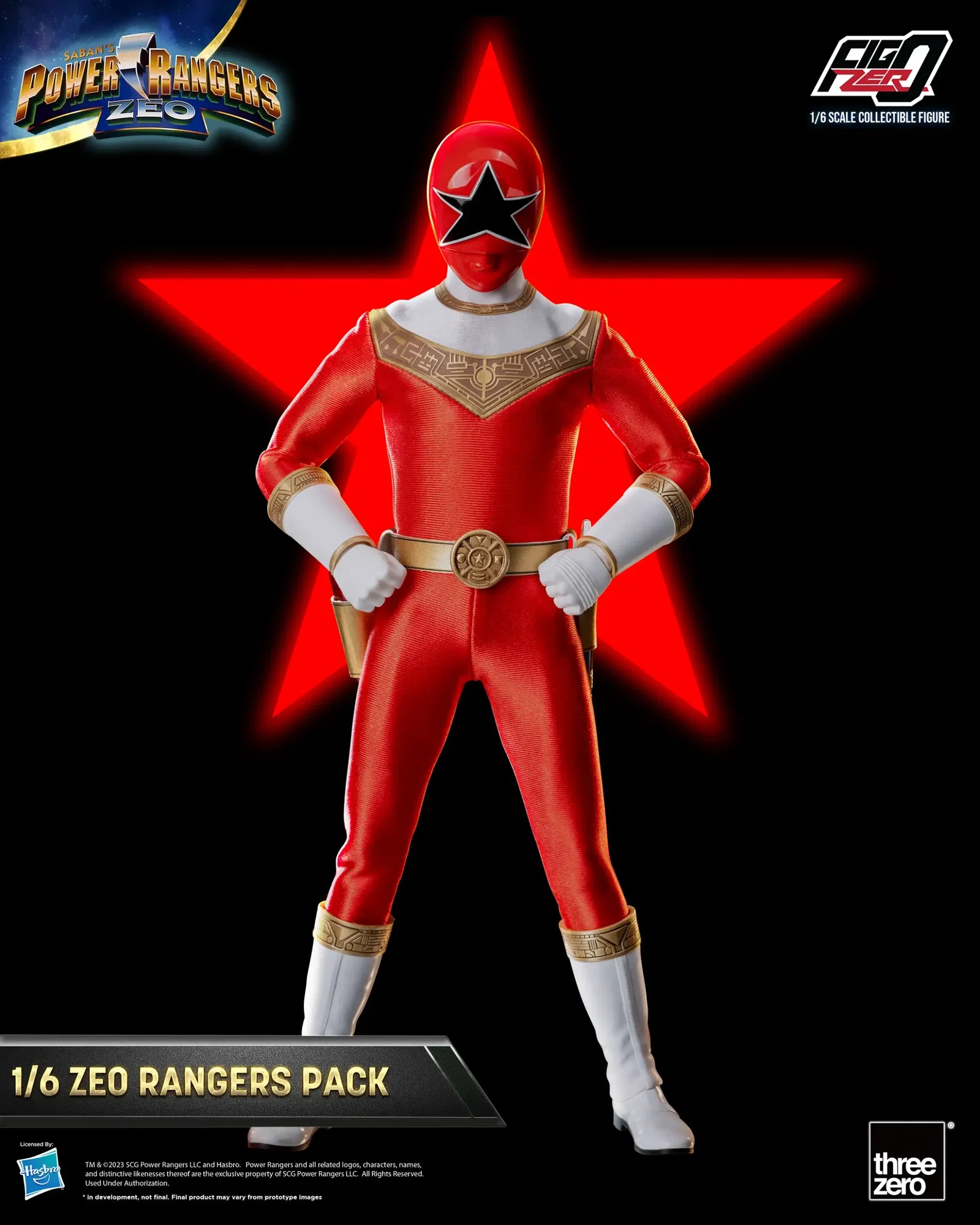 Power Rangers Zeo FigZero 1/6 Zeo Power Rangers Pack image 8