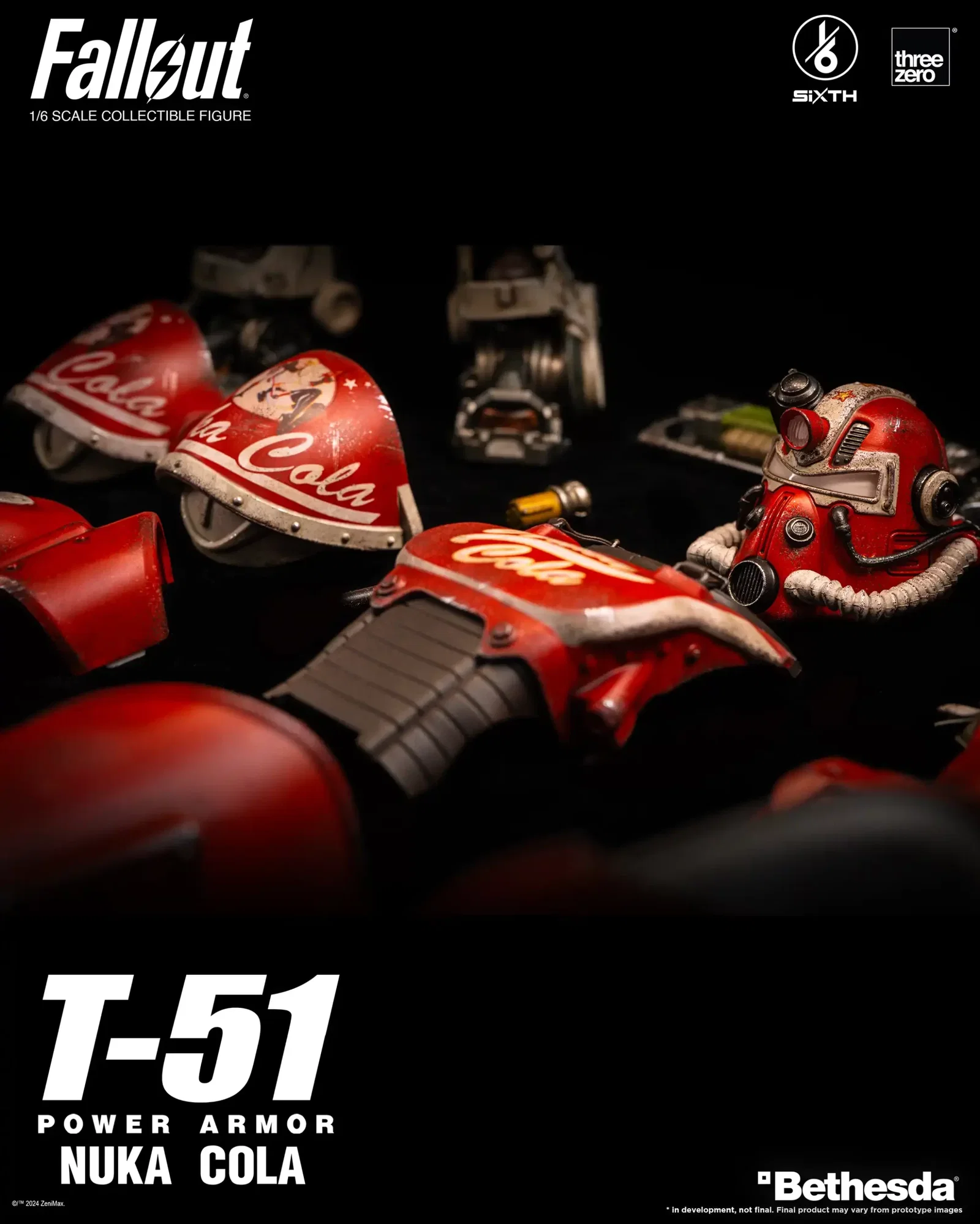 Fallout 1/6 T-51 Nuka Cola Power Armor image 10
