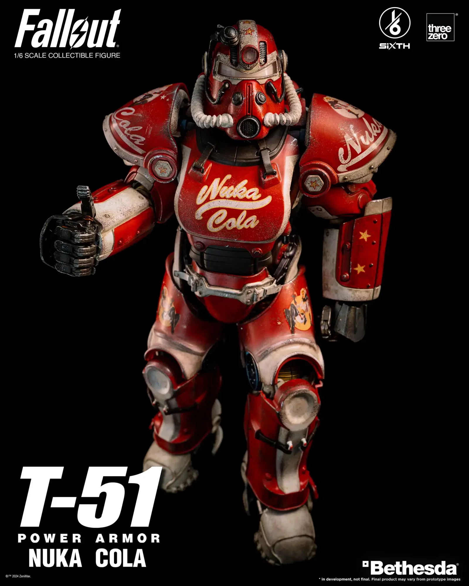 Fallout 1/6 T-51 Nuka Cola Power Armor image 4