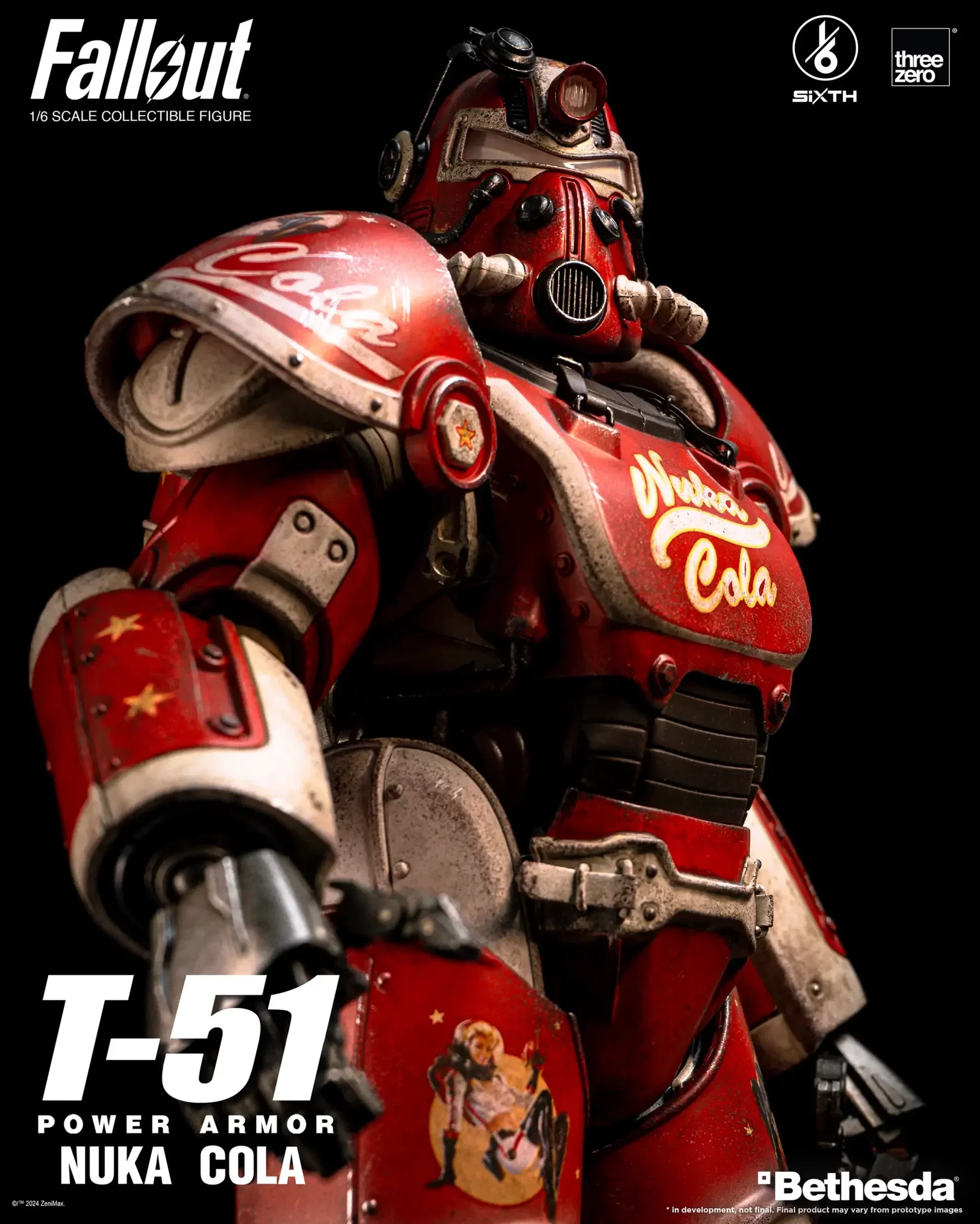 Fallout 1/6 T-51 Nuka Cola Power Armor image 5