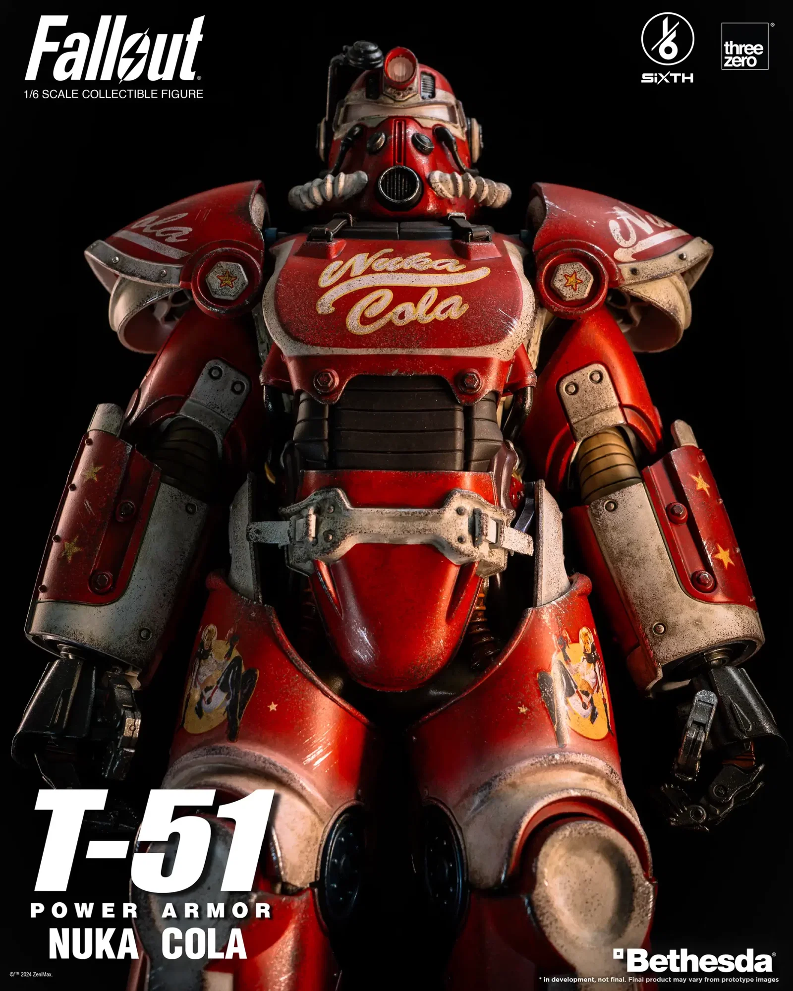 Fallout 1/6 T-51 Nuka Cola Power Armor image 6