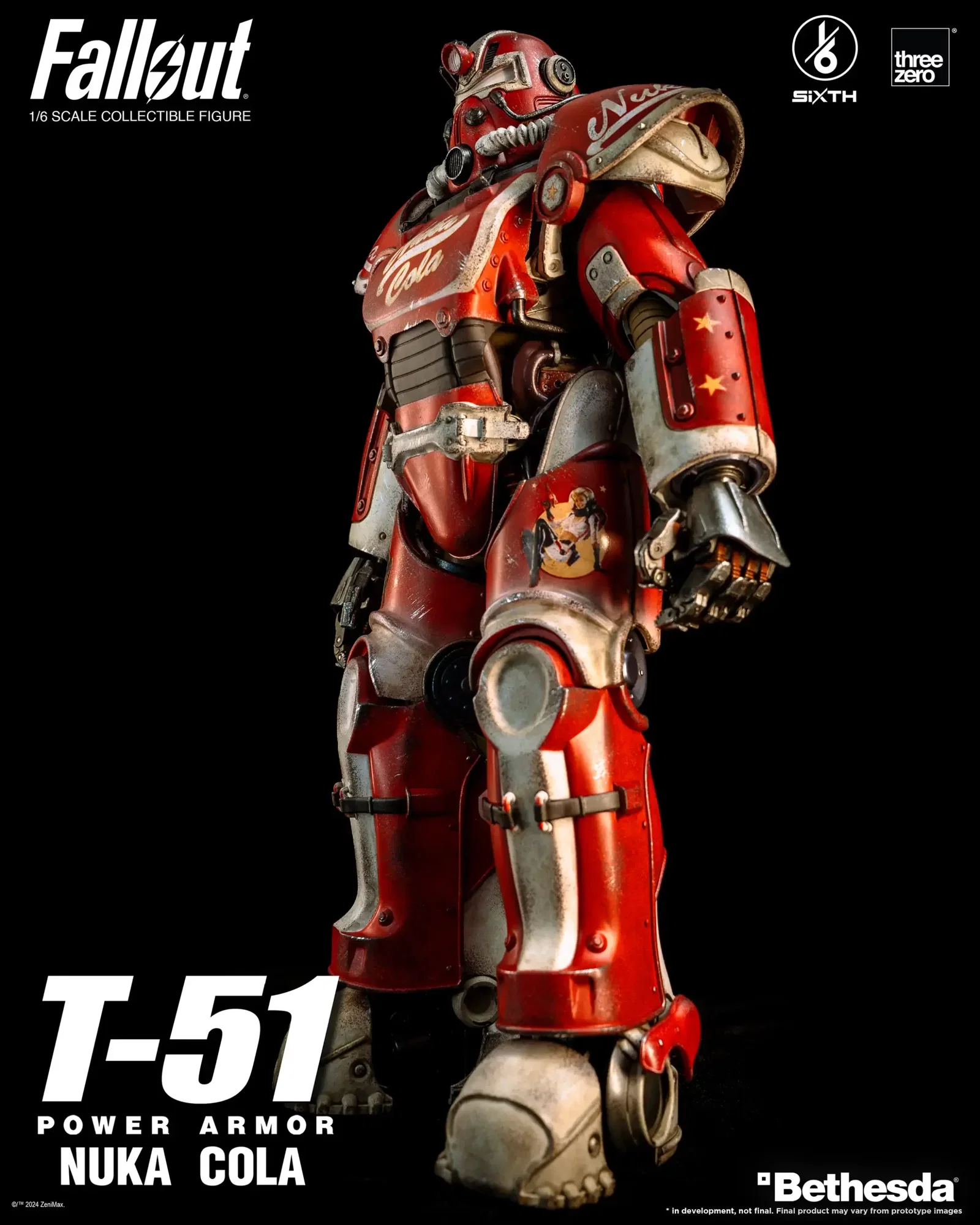 Fallout 1/6 T-51 Nuka Cola Power Armor image 7