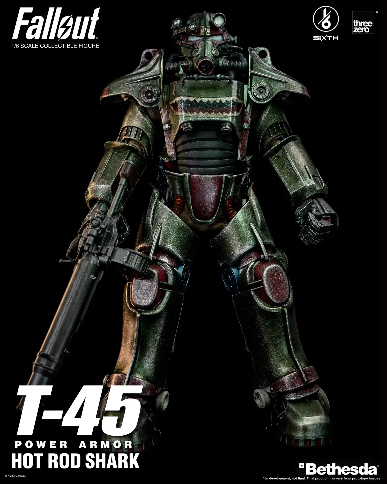 Fallout 1/6 T-45 Hot Rod Shark Power Armor image 4