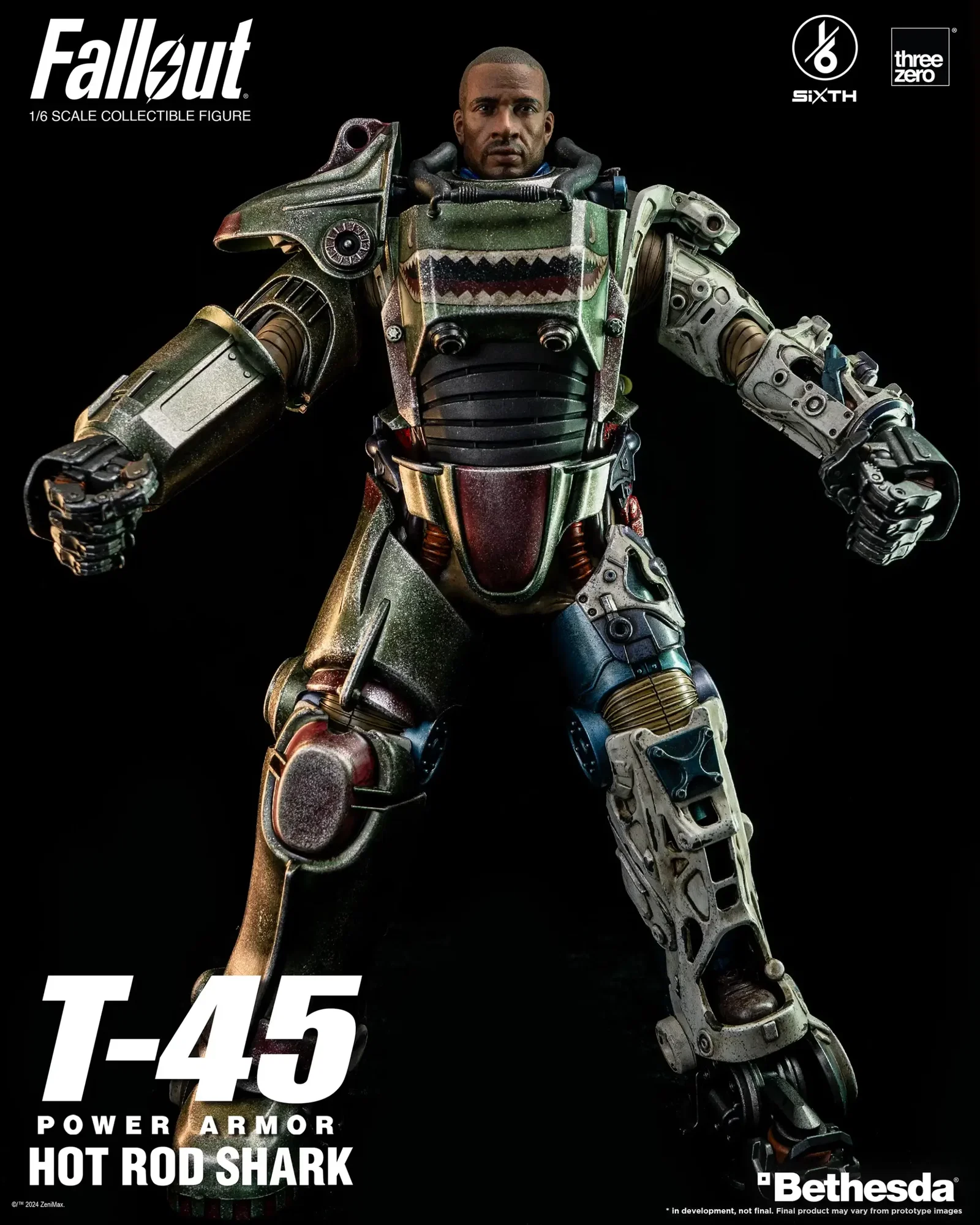 Fallout 1/6 T-45 Hot Rod Shark Power Armor image 5
