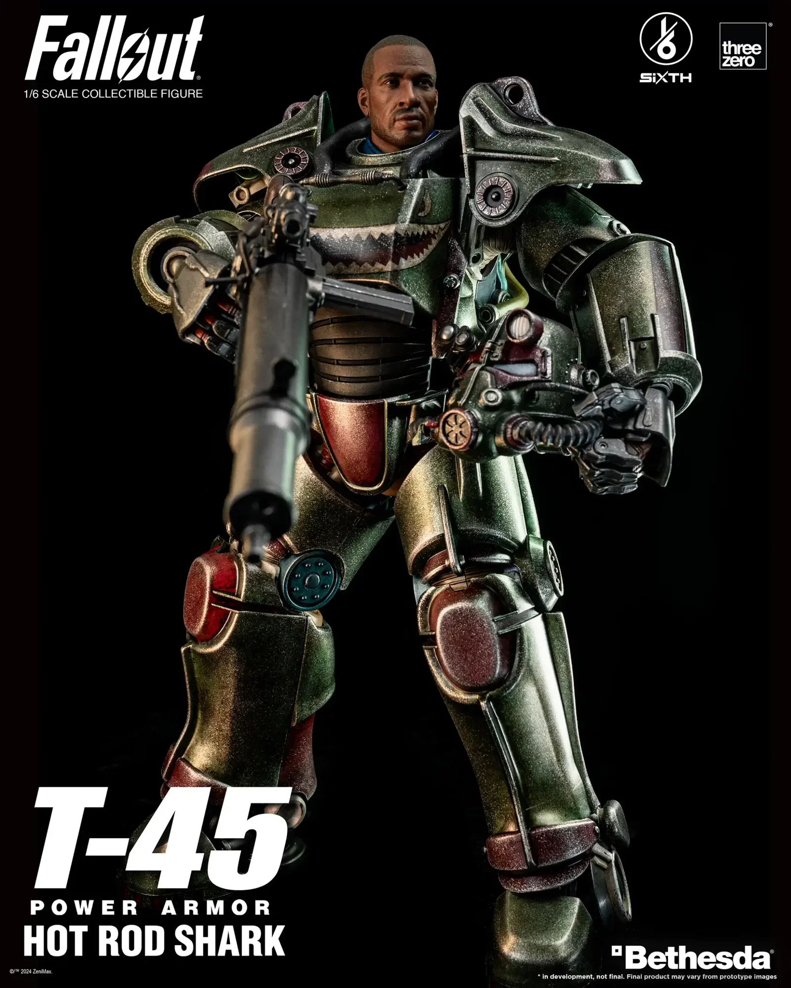 Fallout 1/6 T-45 Hot Rod Shark Power Armor image 7