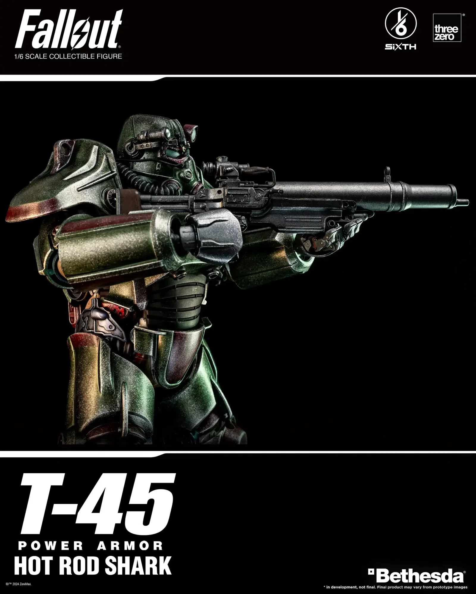 Fallout 1/6 T-45 Hot Rod Shark Power Armor image 8