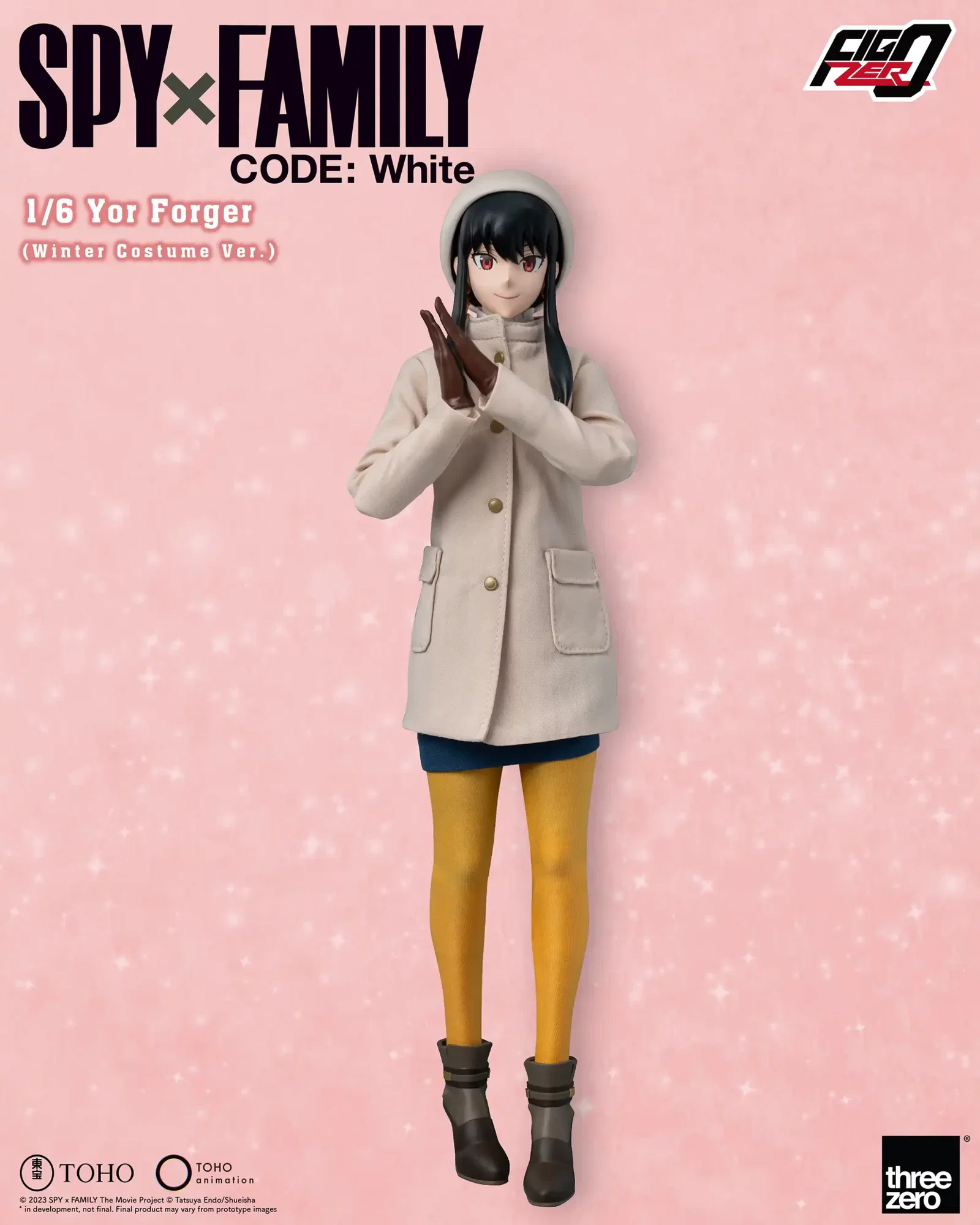SPY×FAMILY CODE: White FigZero 1/6 Yor Forger (Winter Costume Ver.) image 10