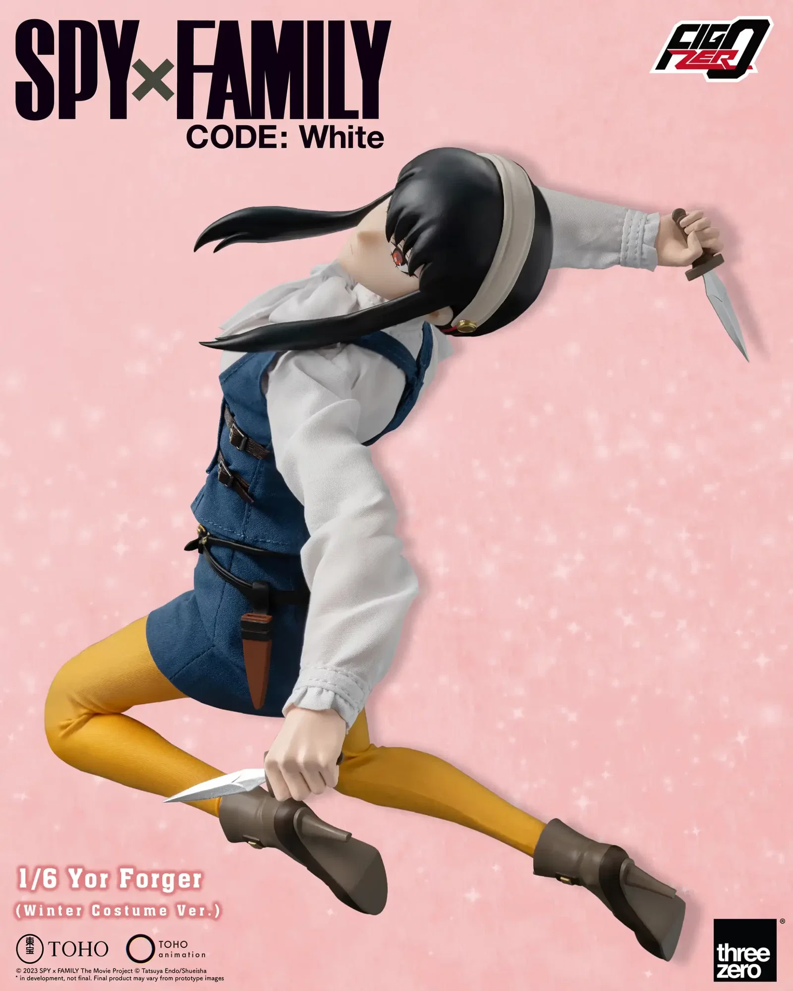 SPY×FAMILY CODE: White FigZero 1/6 Yor Forger (Winter Costume Ver.) image 3