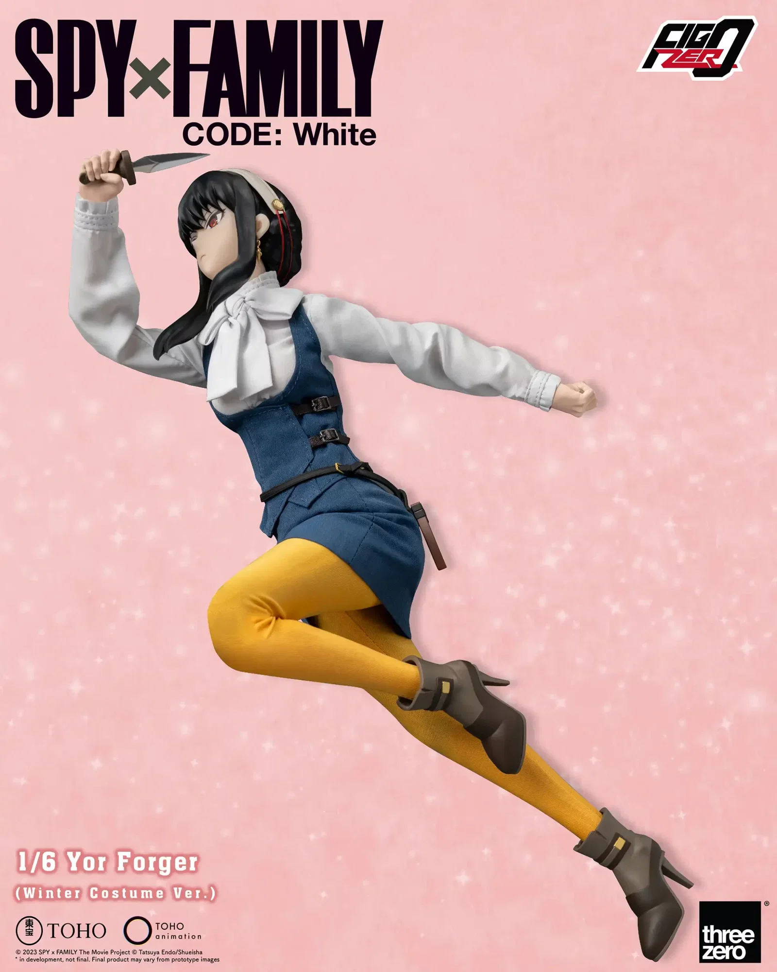 SPY×FAMILY CODE: White FigZero 1/6 Yor Forger (Winter Costume Ver.) image 4
