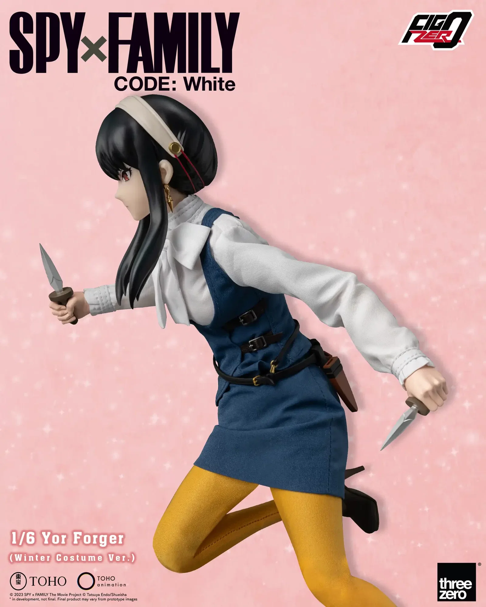 SPY×FAMILY CODE: White FigZero 1/6 Yor Forger (Winter Costume Ver.) image 5
