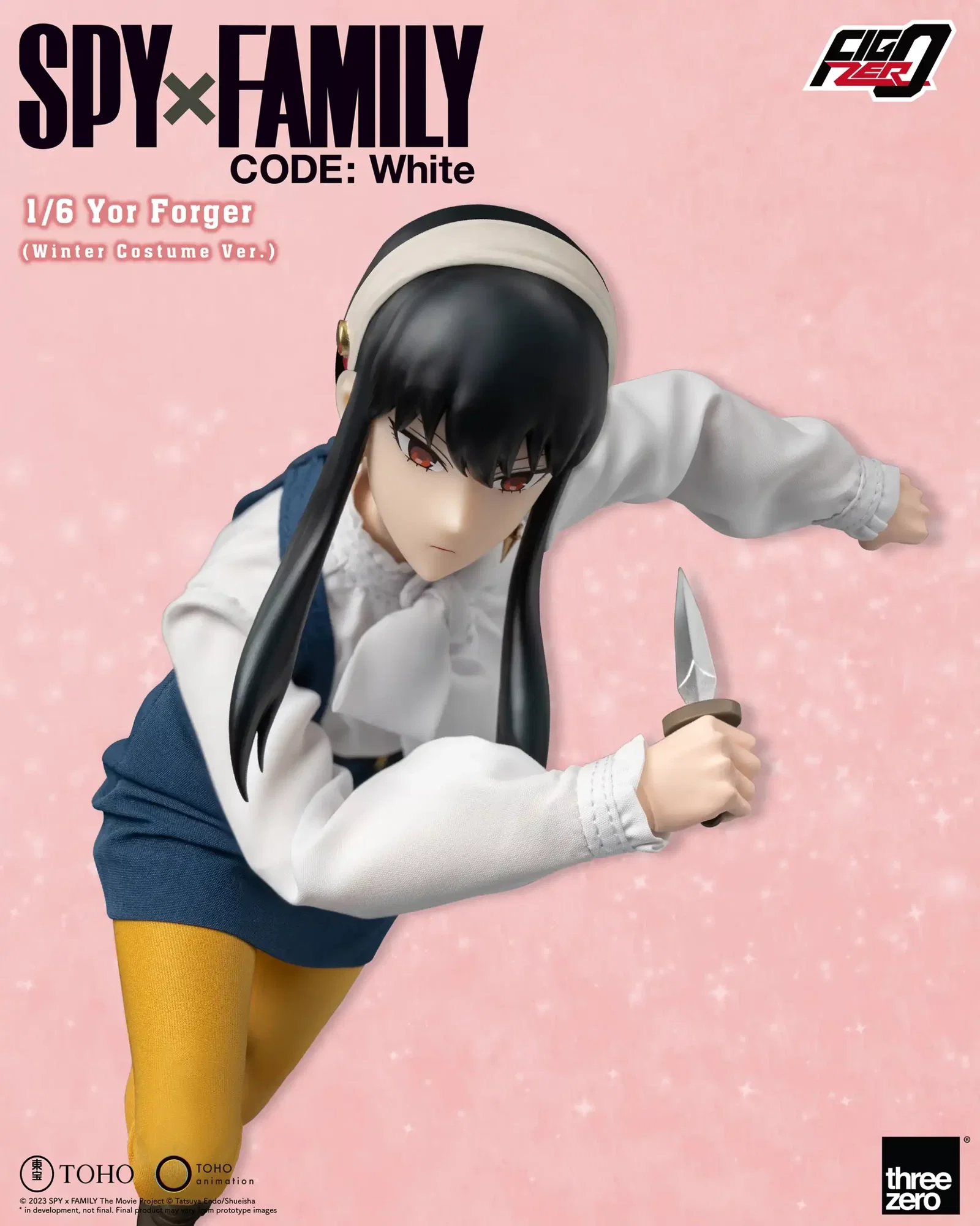 SPY×FAMILY CODE: White FigZero 1/6 Yor Forger (Winter Costume Ver.) image 6