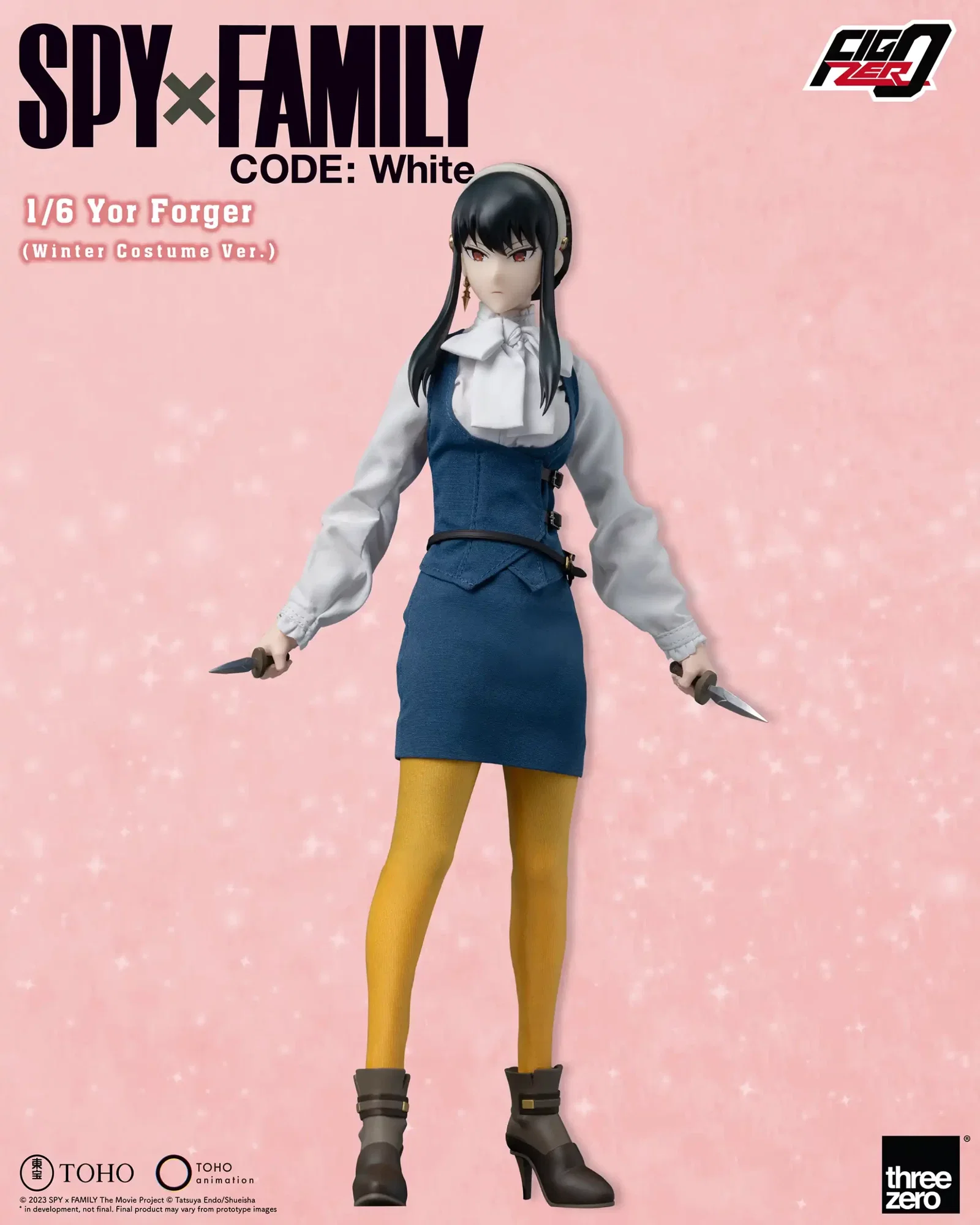 SPY×FAMILY CODE: White FigZero 1/6 Yor Forger (Winter Costume Ver.) image 8