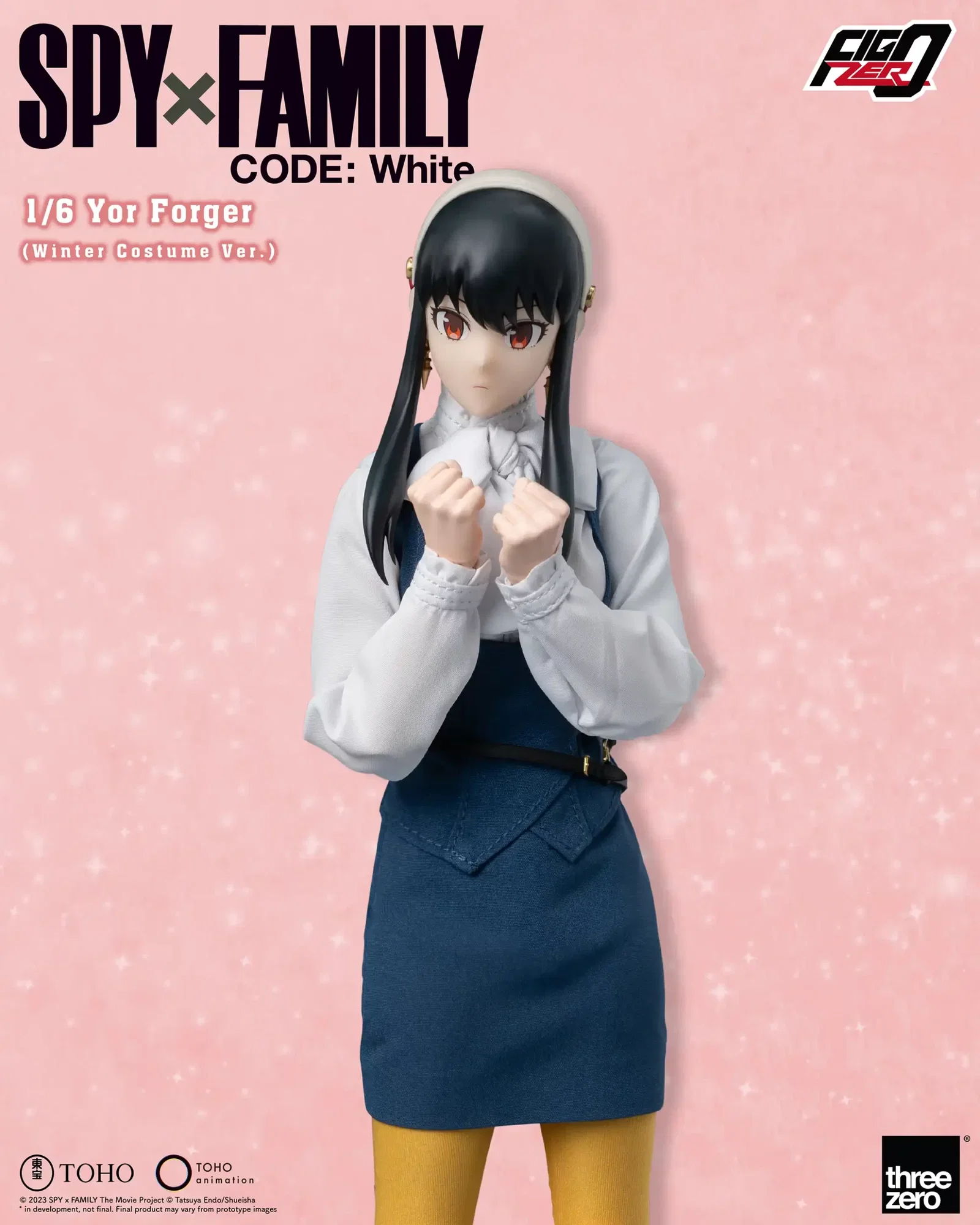SPY×FAMILY CODE: White FigZero 1/6 Yor Forger (Winter Costume Ver.) image 9