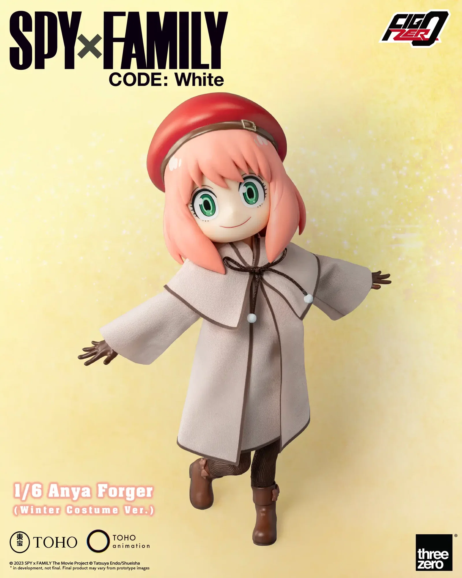 SPY×FAMILY CODE: White FigZero 1/6 Anya Forger (Winter Costume Ver.) image 4