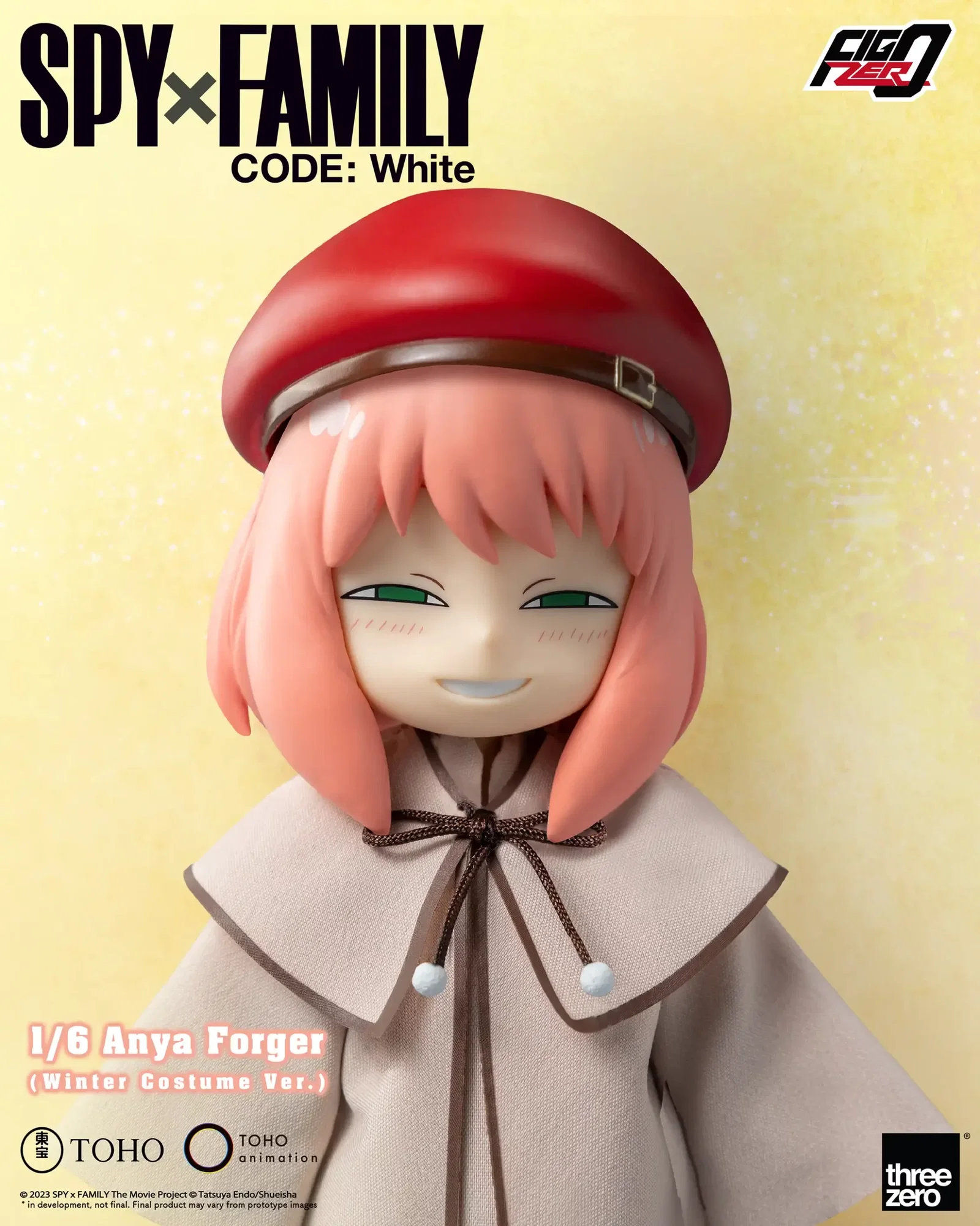 SPY×FAMILY CODE: White FigZero 1/6 Anya Forger (Winter Costume Ver.) image 5