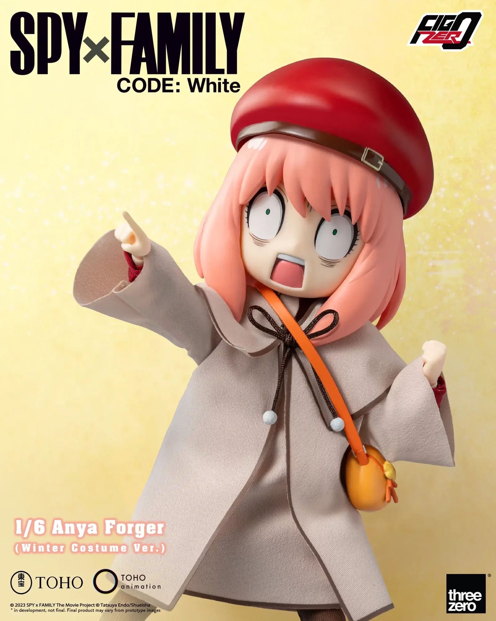 SPY×FAMILY CODE: White FigZero 1/6 Anya Forger (Winter Costume Ver.) image 9