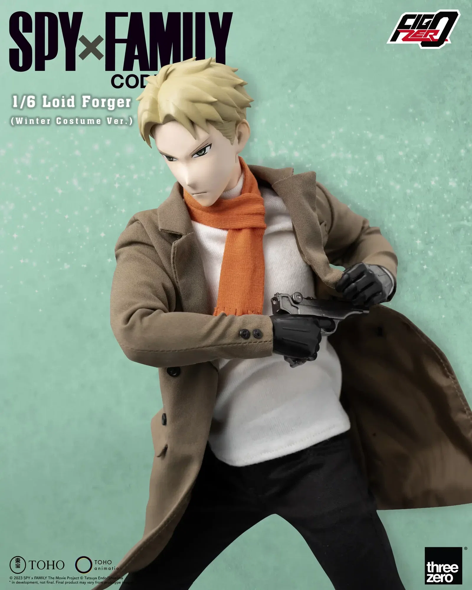 SPY×FAMILY CODE: White FigZero 1/6 Loid Forger (Winter Costume Ver.) image 10