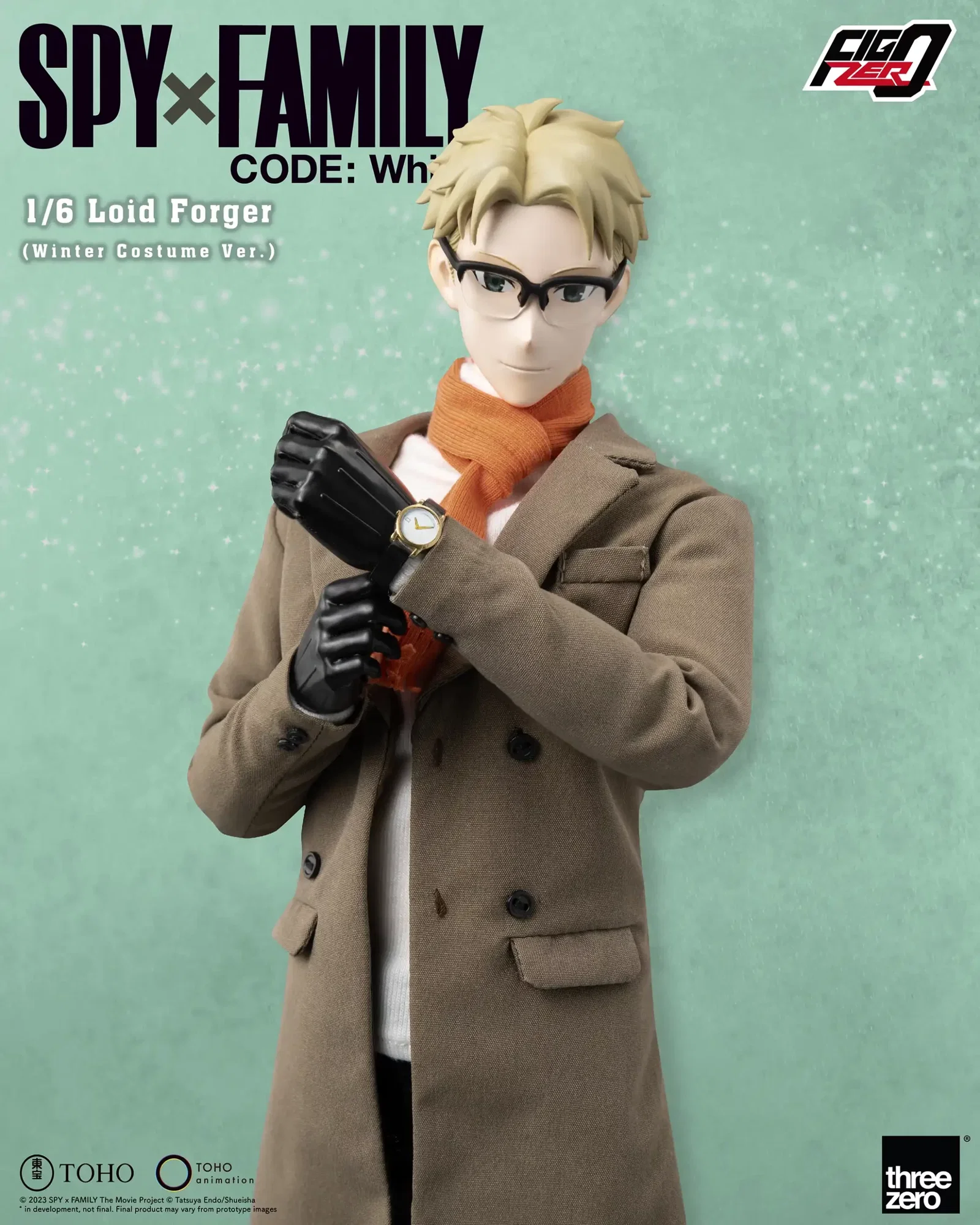 SPY×FAMILY CODE: White FigZero 1/6 Loid Forger (Winter Costume Ver.) image 3