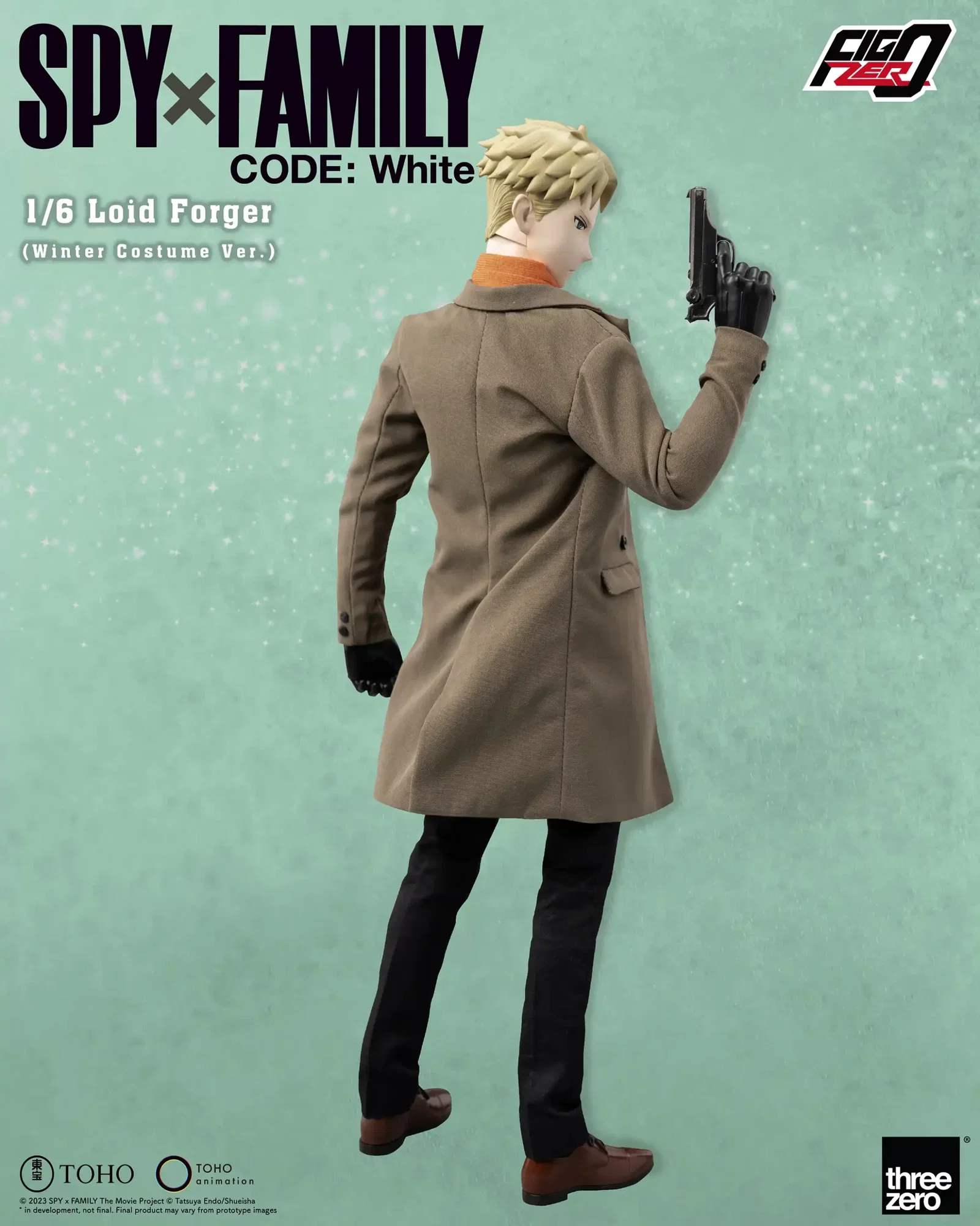 SPY×FAMILY CODE: White FigZero 1/6 Loid Forger (Winter Costume Ver.) image 4