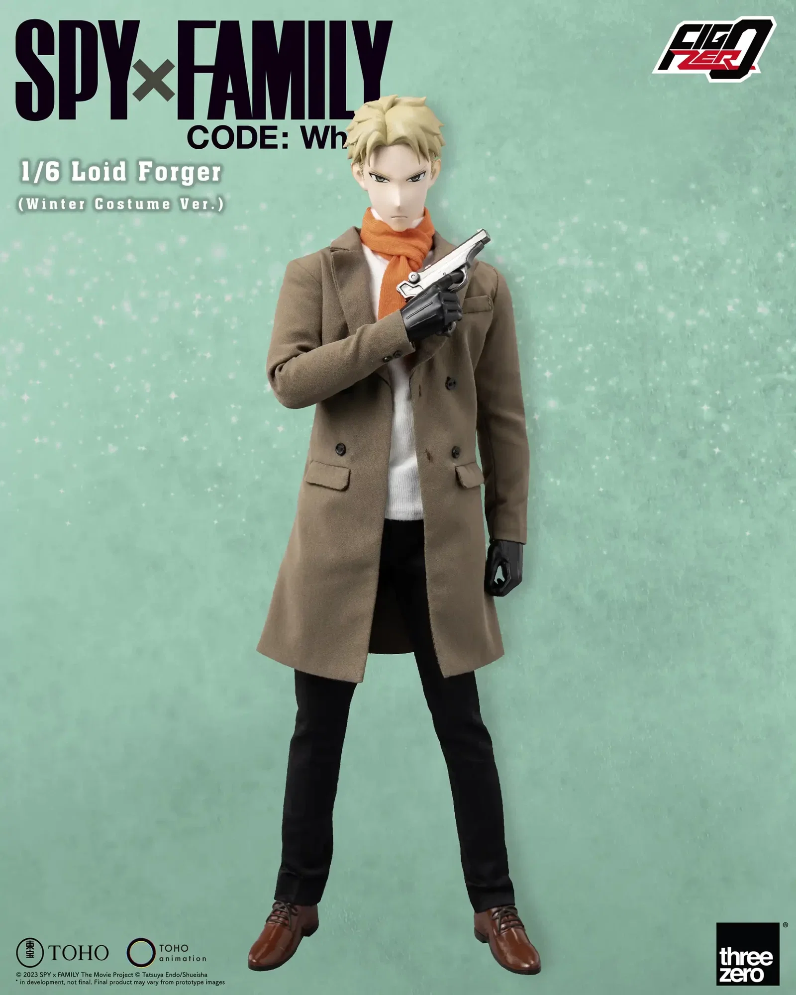 SPY×FAMILY CODE: White FigZero 1/6 Loid Forger (Winter Costume Ver.) image 5
