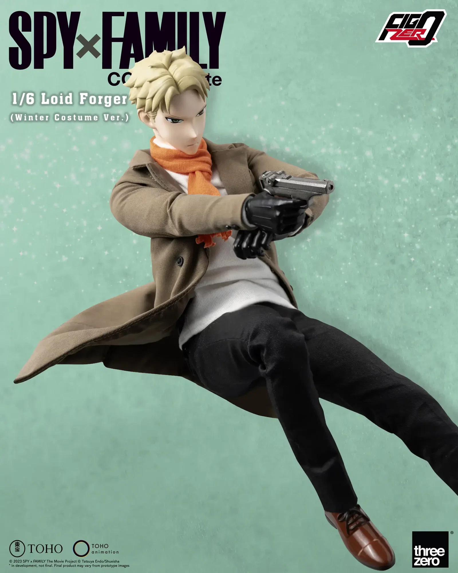 SPY×FAMILY CODE: White FigZero 1/6 Loid Forger (Winter Costume Ver.) image 7