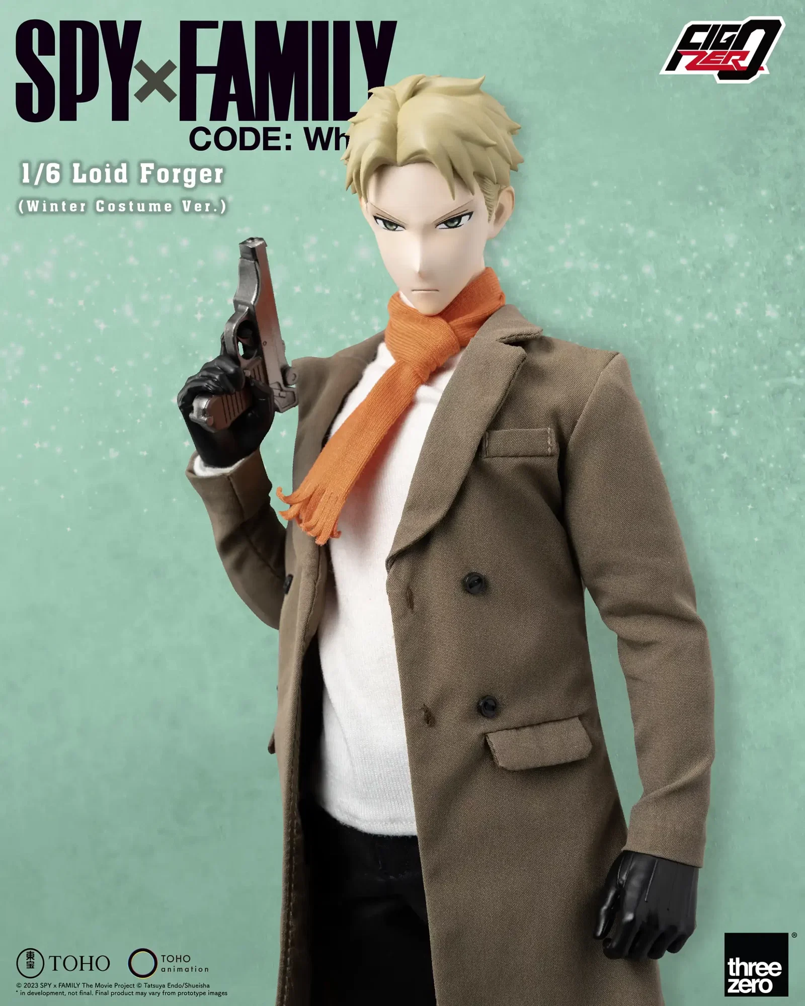 SPY×FAMILY CODE: White FigZero 1/6 Loid Forger (Winter Costume Ver.) image 8