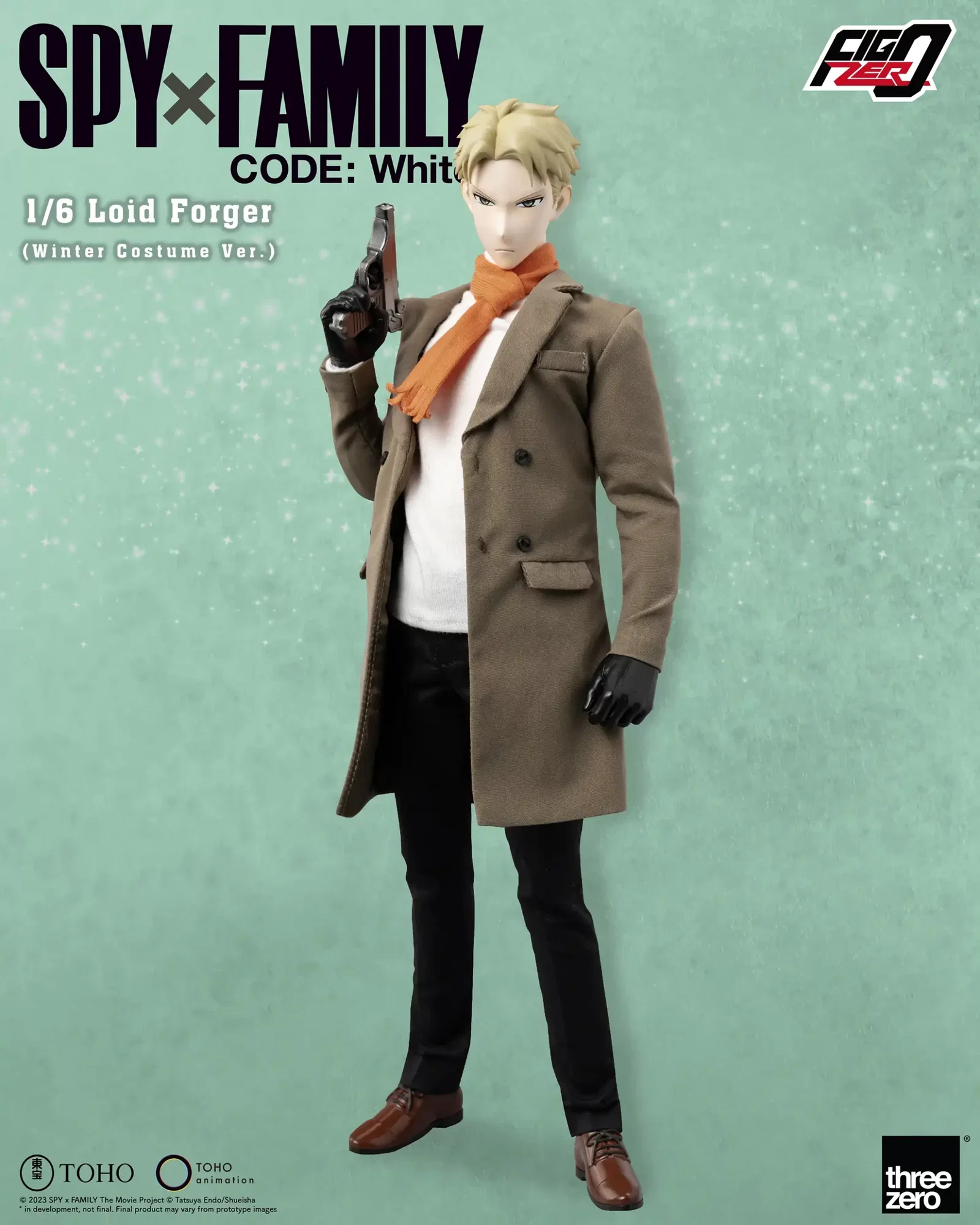 SPY×FAMILY CODE: White FigZero 1/6 Loid Forger (Winter Costume Ver.) image 9