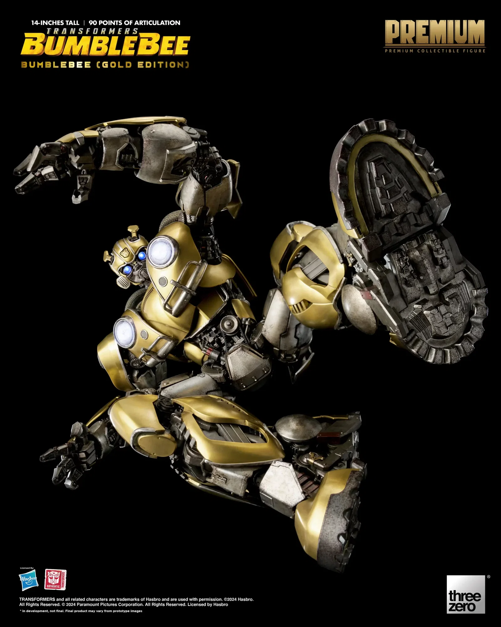 Transformers: Bumblebee PREMIUM Bumblebee (Gold Edition) image 10