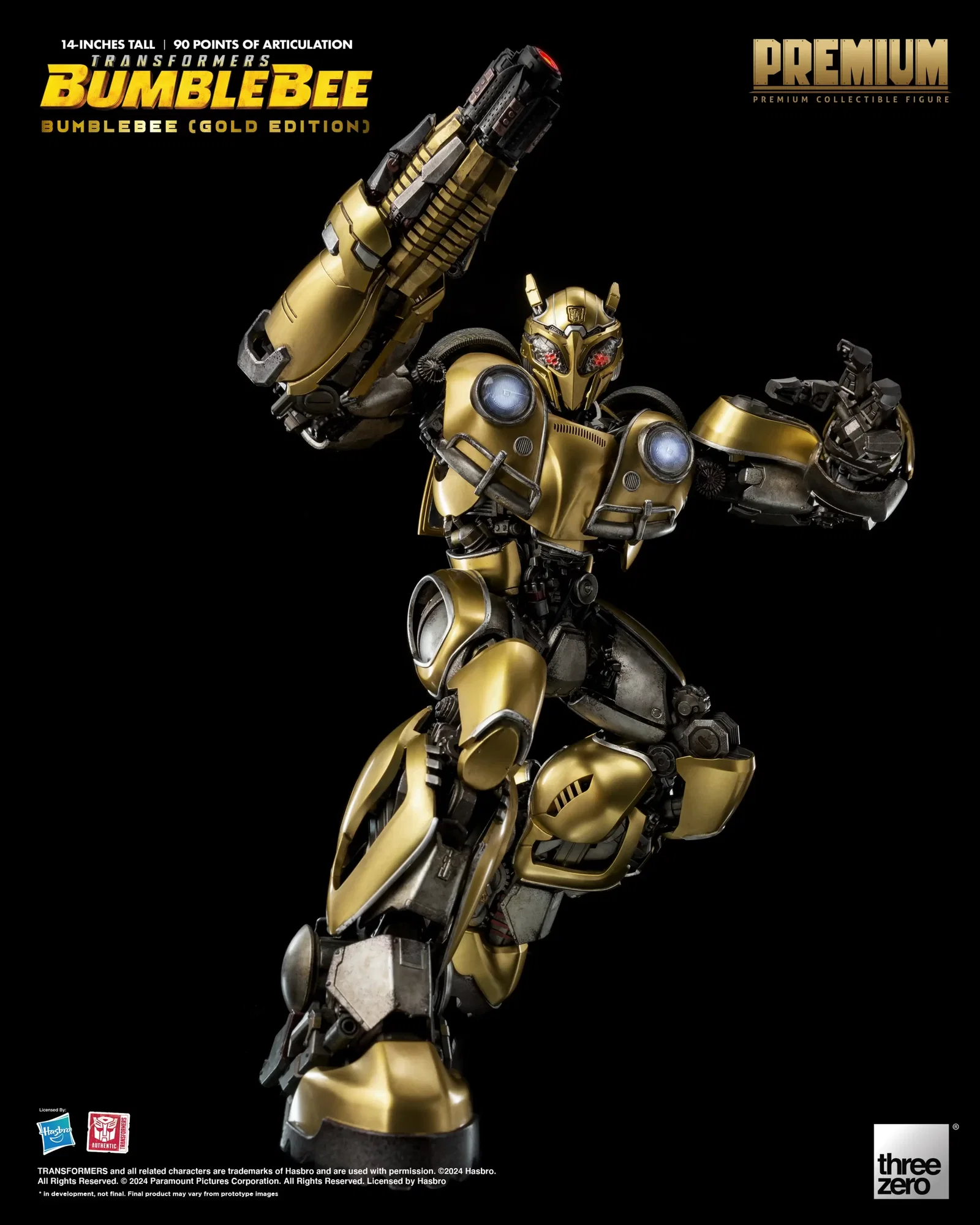 Transformers: Bumblebee PREMIUM Bumblebee (Gold Edition) image 4
