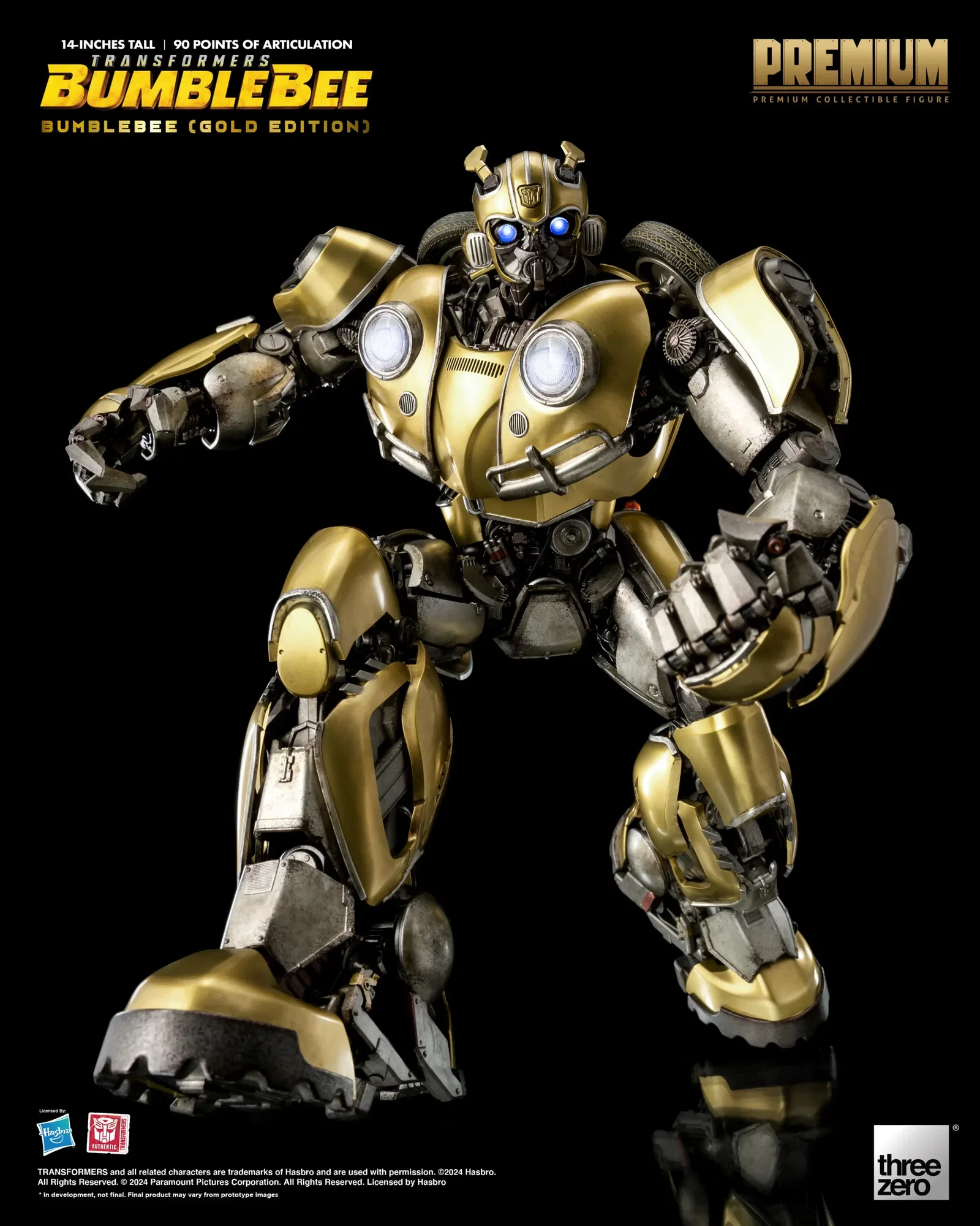 Transformers: Bumblebee PREMIUM Bumblebee (Gold Edition) image 7