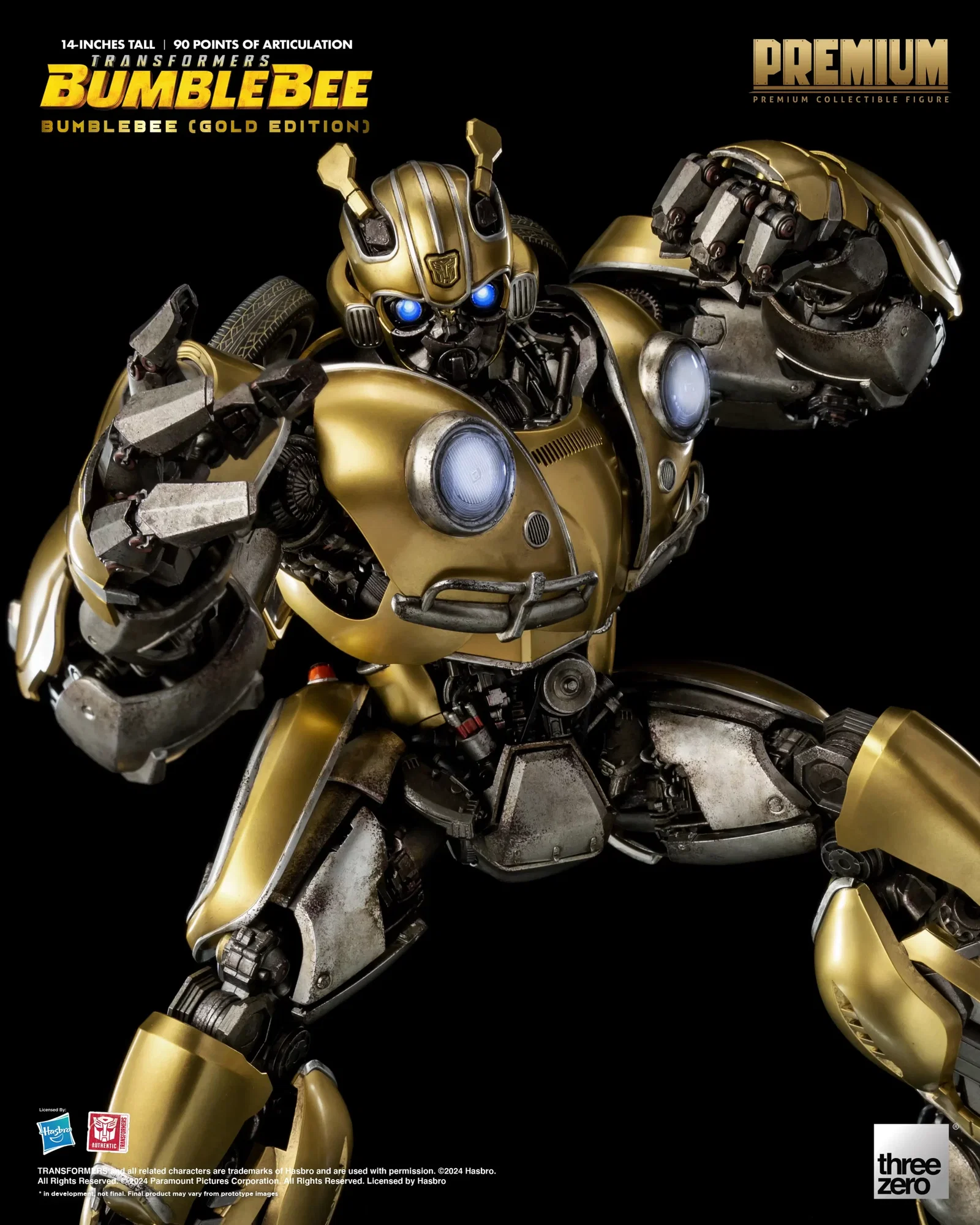 Transformers: Bumblebee PREMIUM Bumblebee (Gold Edition) image 9