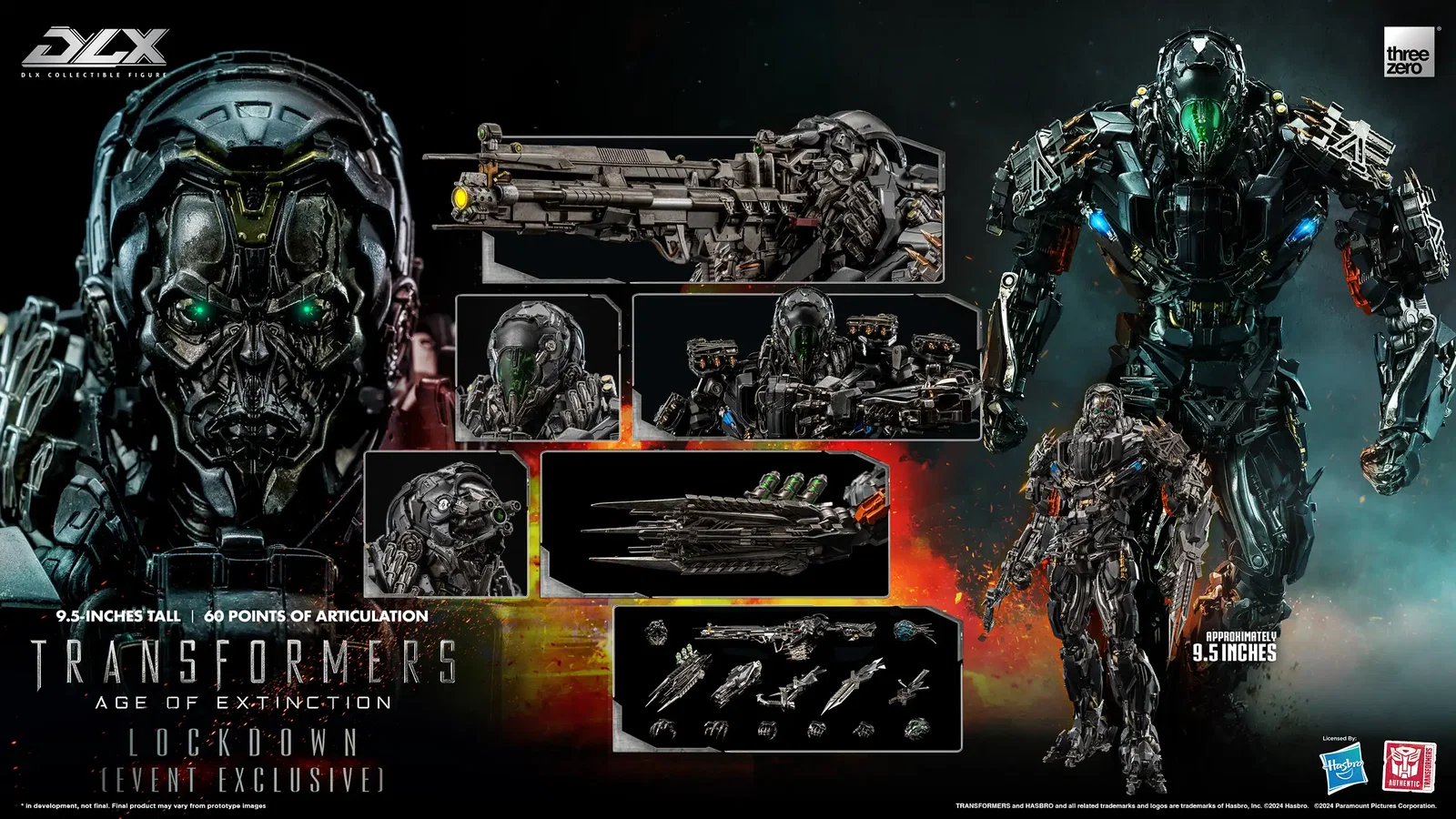 Transformers: Age of Extinction DLX Lockdown (Event Exclusive) image 2