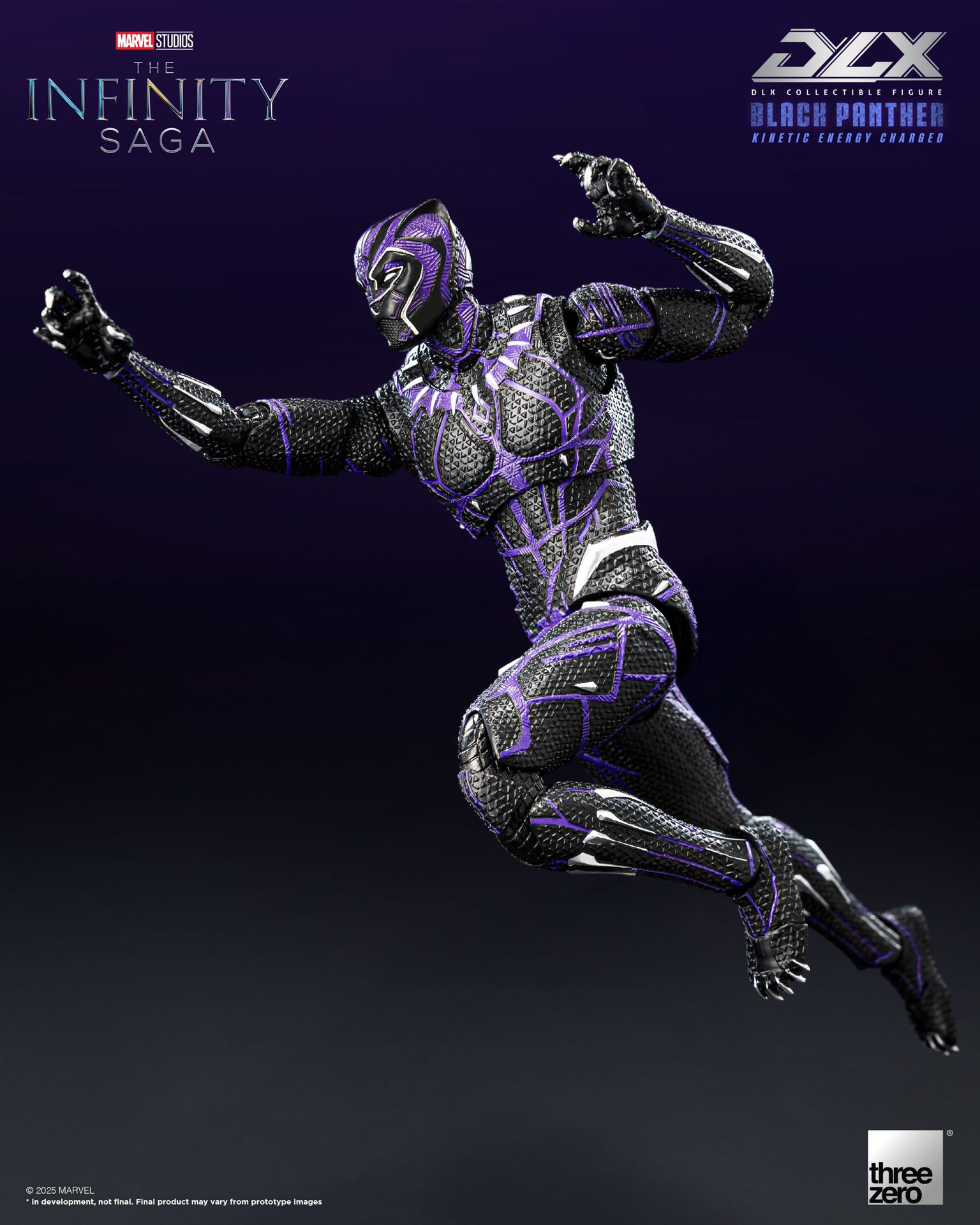 Marvel Studios: The Infinity Saga DLX Black Panther (Kinetic Energy Charged) image 5