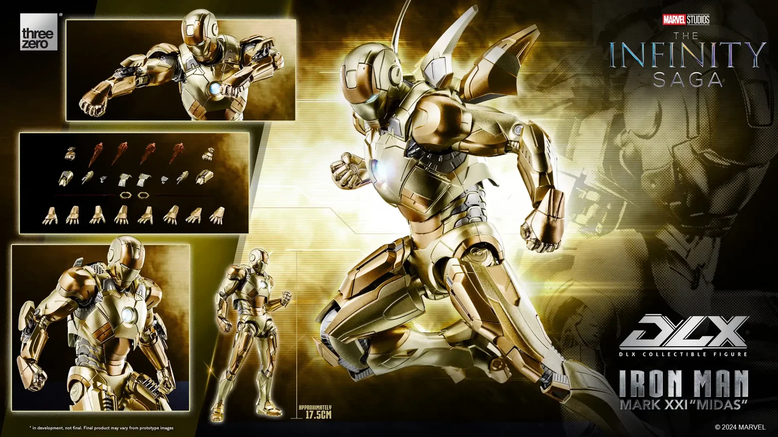 Marvel Studios: The Infinity Saga DLX Iron Man Mark 21 "Midas" image 2