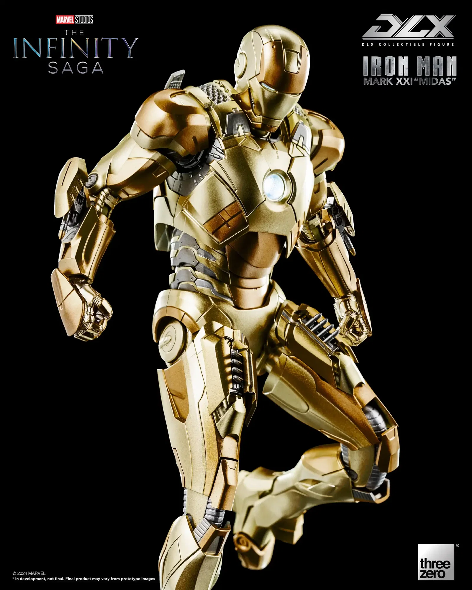 Marvel Studios: The Infinity Saga DLX Iron Man Mark 21 "Midas" image 6