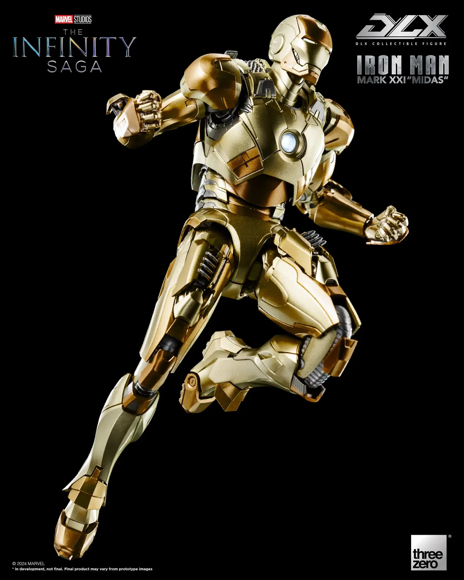 Marvel Studios: The Infinity Saga DLX Iron Man Mark 21 "Midas" image 8