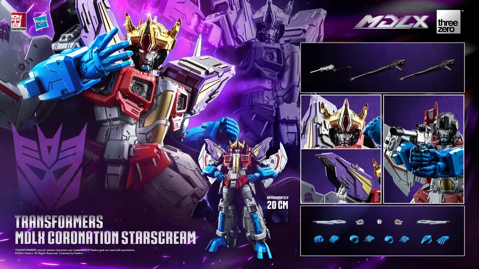 Transformers MDLX Coronation Starscream image 2