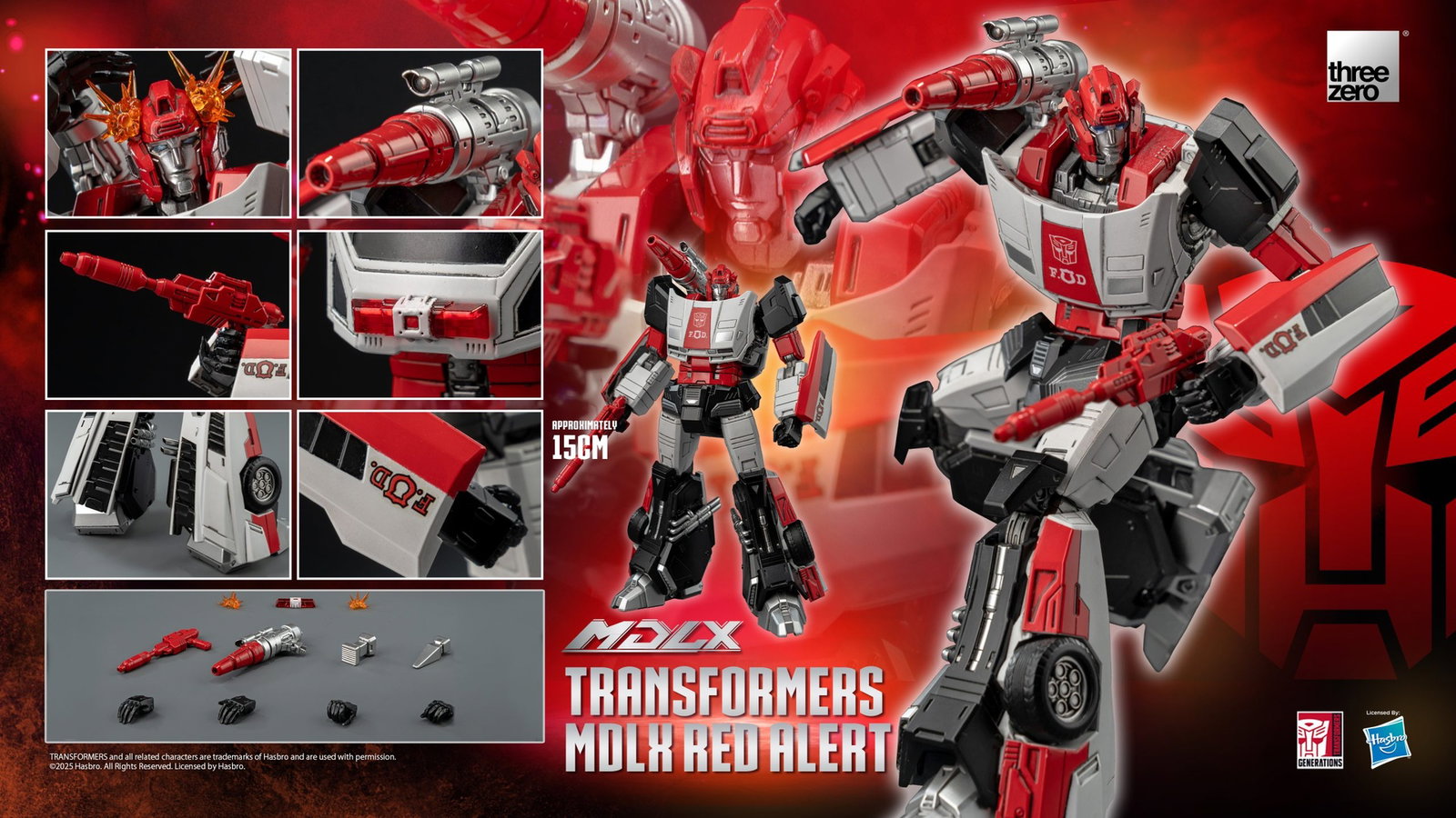 Transformers MDLX Red Alert image 2
