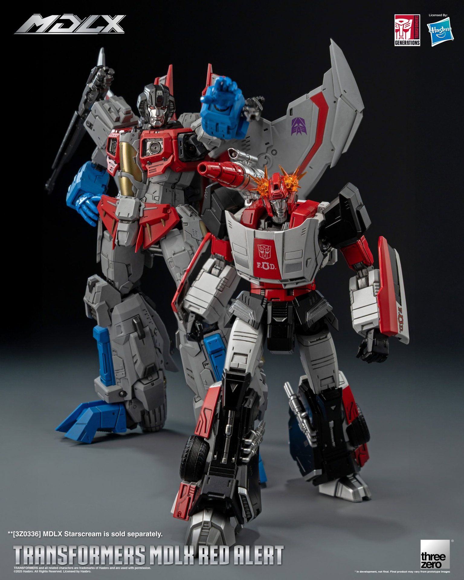 Transformers MDLX Red Alert image 4
