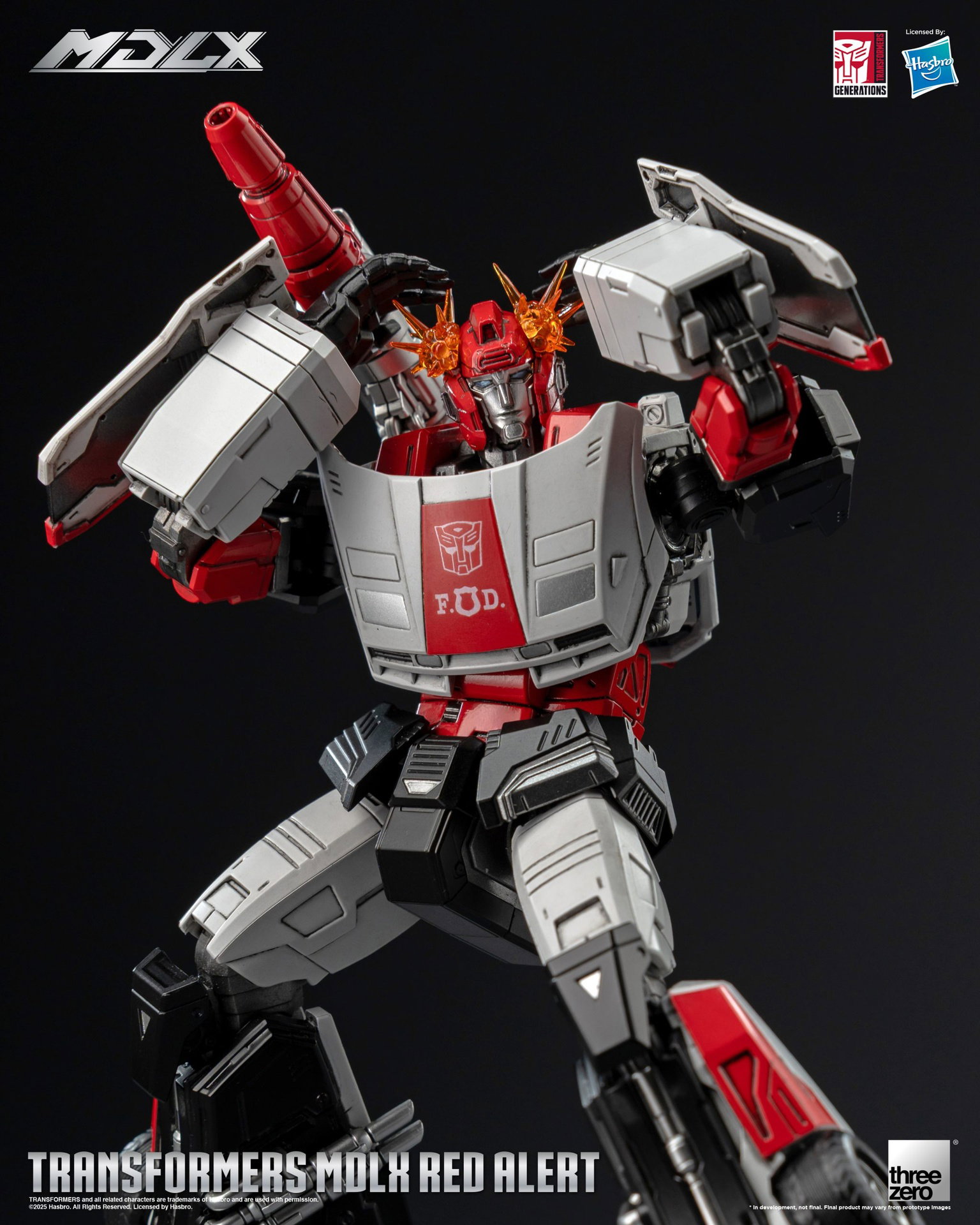Transformers MDLX Red Alert image 5