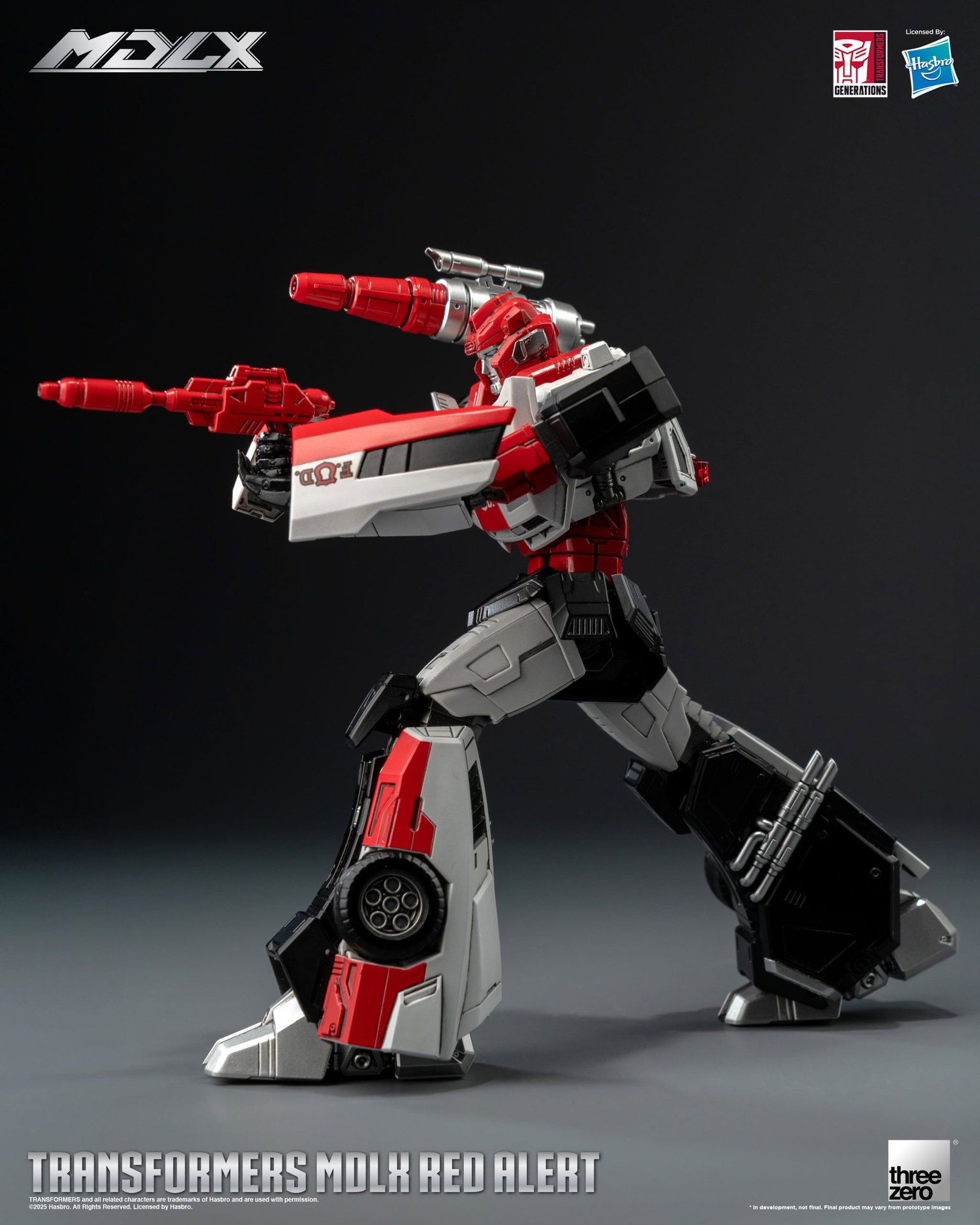 Transformers MDLX Red Alert image 6