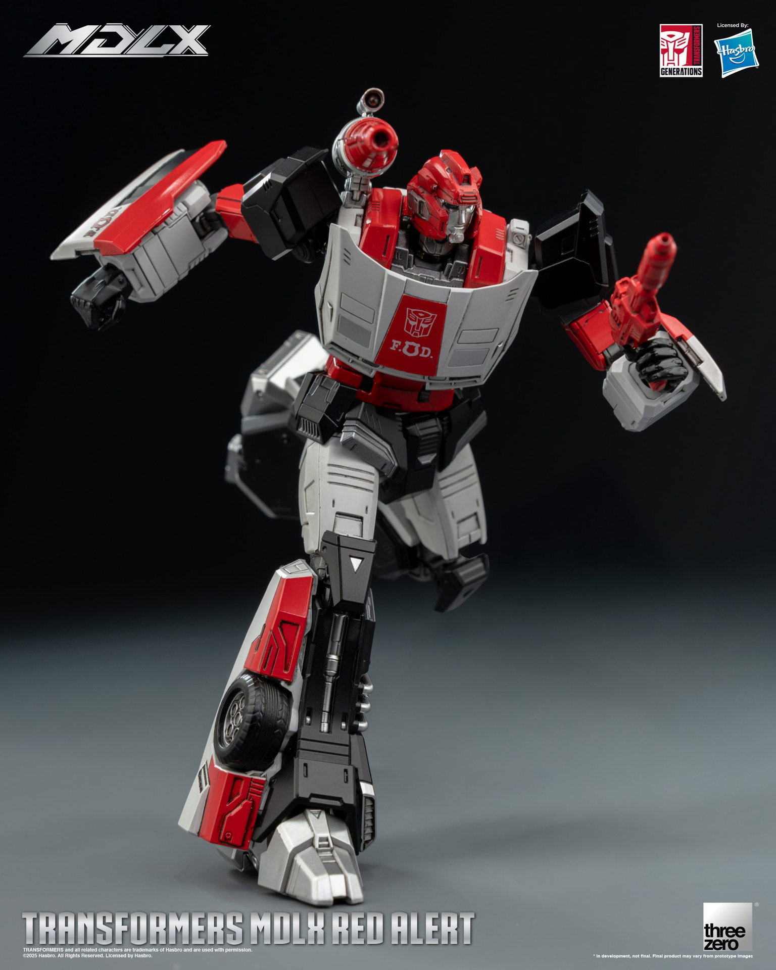 Transformers MDLX Red Alert image 9