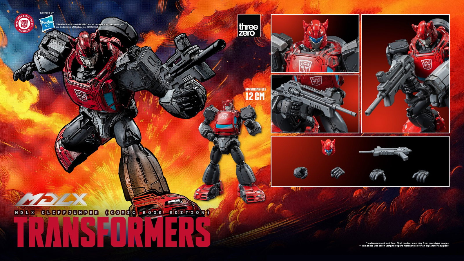 Transformers MDLX Cliffjumper (Comic Book Edition) image 2